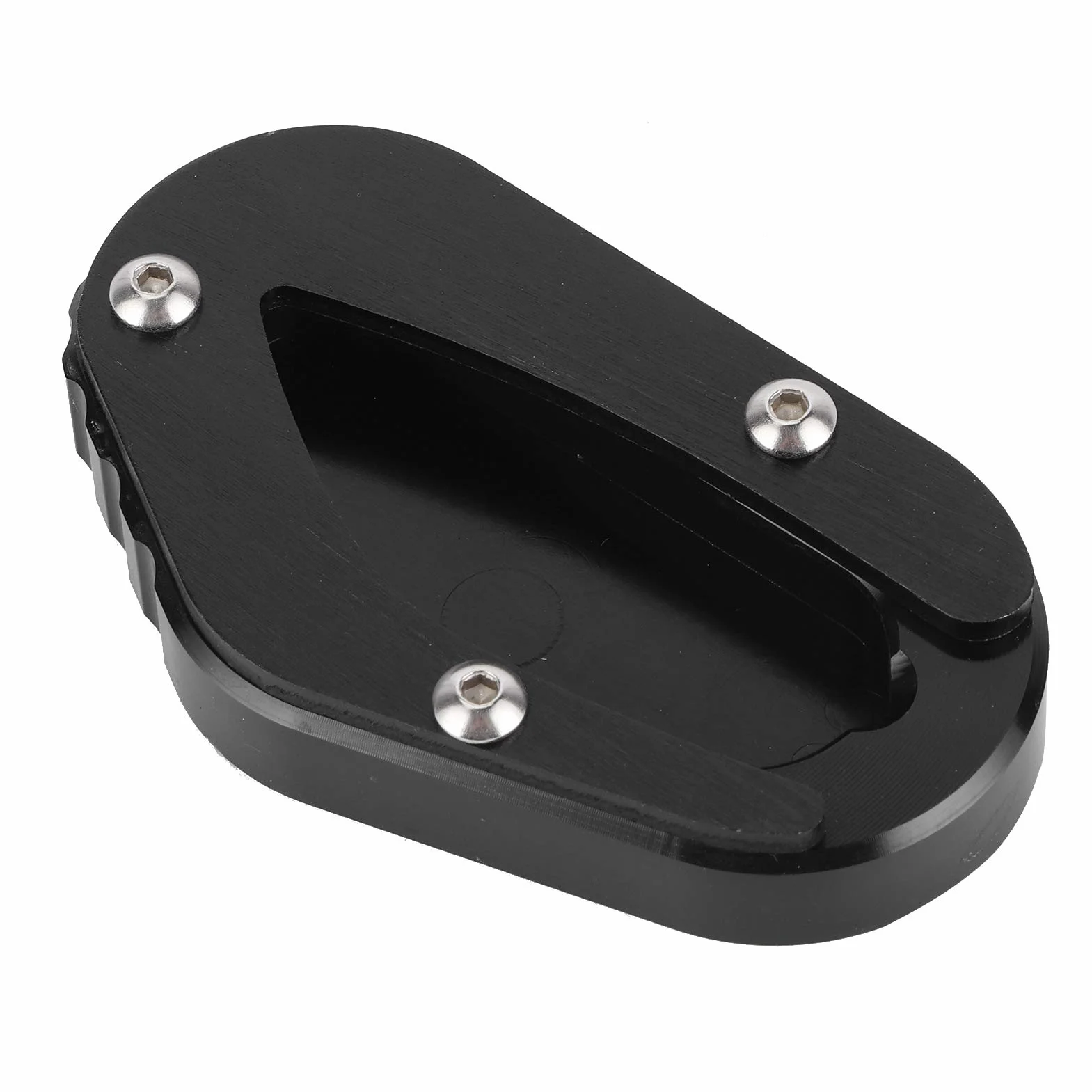 Płyta Podpórki Podkładka Podpórka Boczna, Podpórka Boczna Motocykla Powiększ podpórkę Przedłużenie Podpórki Pasuje do Bonneville T100 / T120 (Czarny) Pedały/nóżki i akcesoria