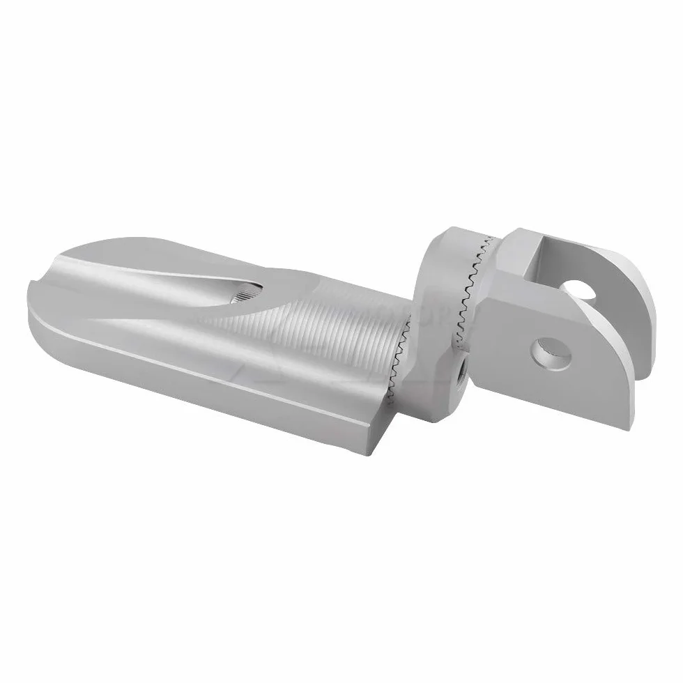 Dla BMW R1250GS 2019 2020, R1250 GS ADV 2019-2020, R1200GS 2017-2018, R1200 GS ADV 2014-2018 Obrotowy podnóżek motocyklowy Regulowany podnóżek kierowcy (B-Srebrny)