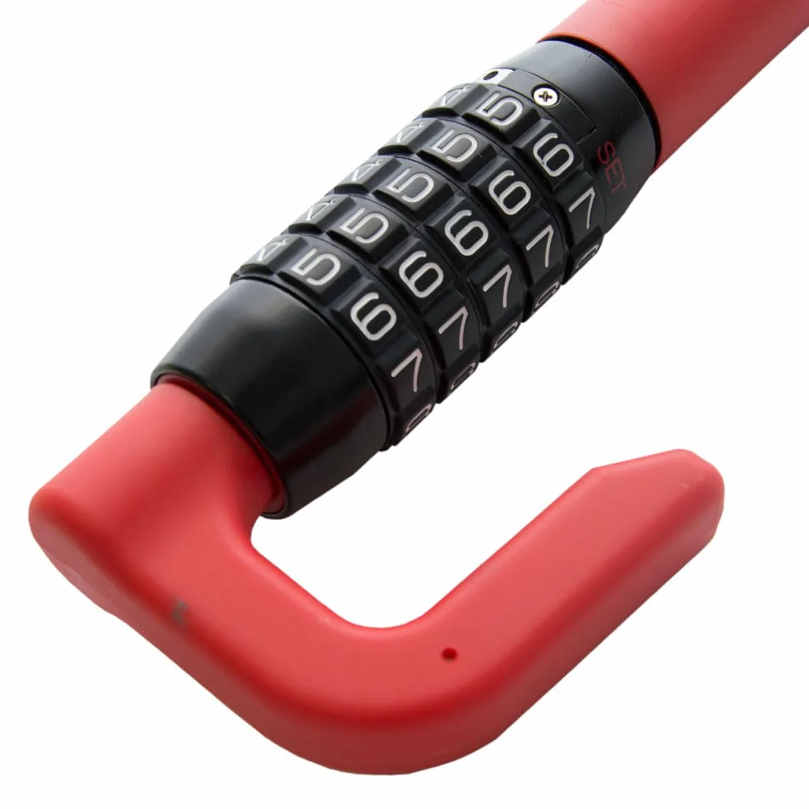 SCHMIDT Security Tools Blokada na i kierownicę LS-2000 49,5-78cm dla samochodów osobowych i ciężarowych, zabezpieczenie przed kradzieżą, z zamkiem liczbowym, blokada ruszenia pojazdem