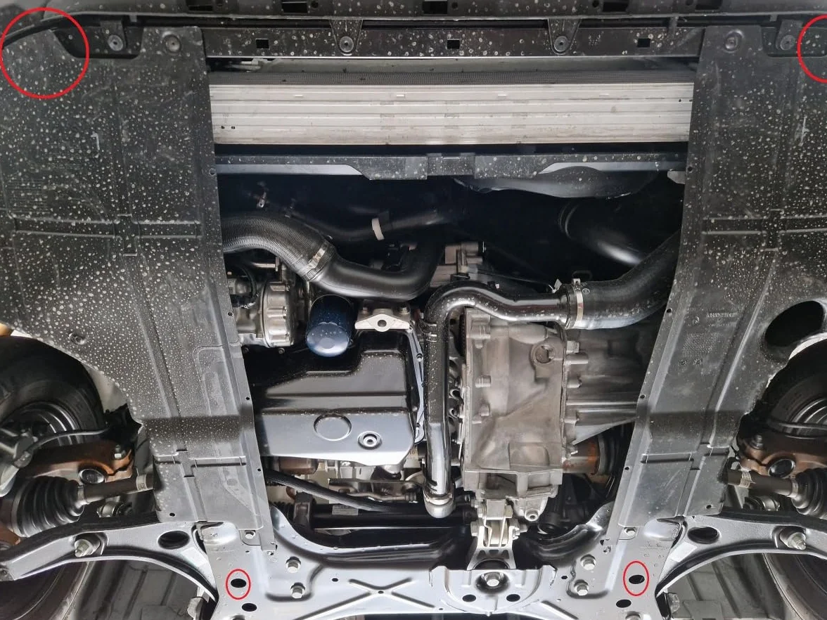 osłona podkadziołka do silnika kompatybilna z Fiat Ducato (2016-2025)