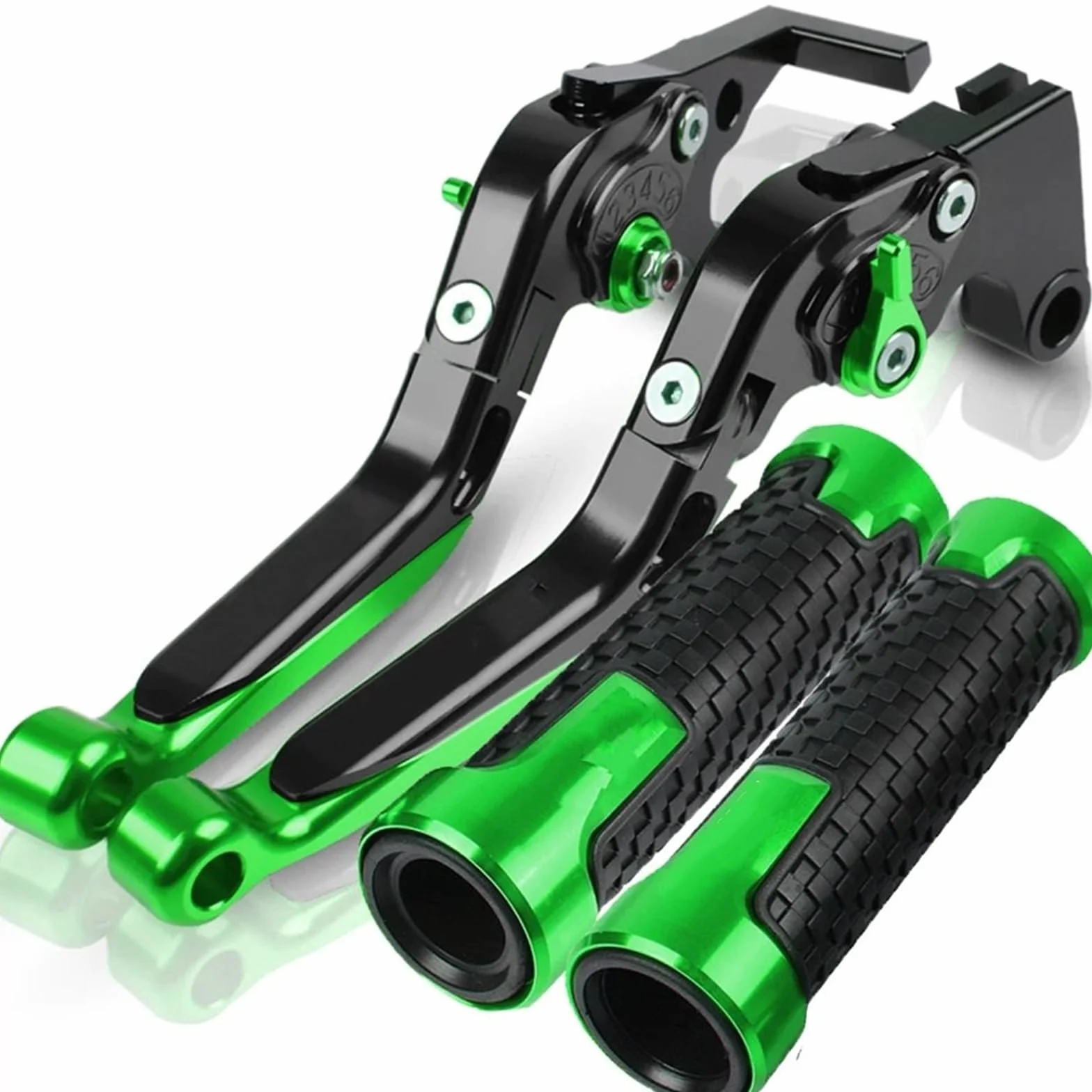dźwignia sprzęgła hamulca Pasuje do motocykla Kawasaki Z750 2007-2012 Akcesoria hamulcowe dźwignie sprzęgła kierownica końcówki uchwytów Dźwignie hamulca motocykla(Z750 2007-2012-14)