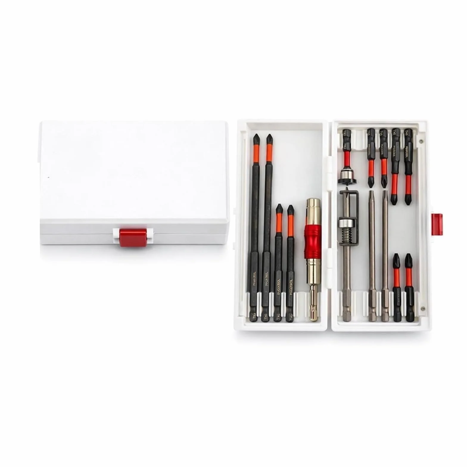 Stal PH2 — 15-częściowy zestaw bitów udarowych S2, akcesoria narzędziowe w wielu rozmiarach Zestaw przedłużek(15pcs With box)