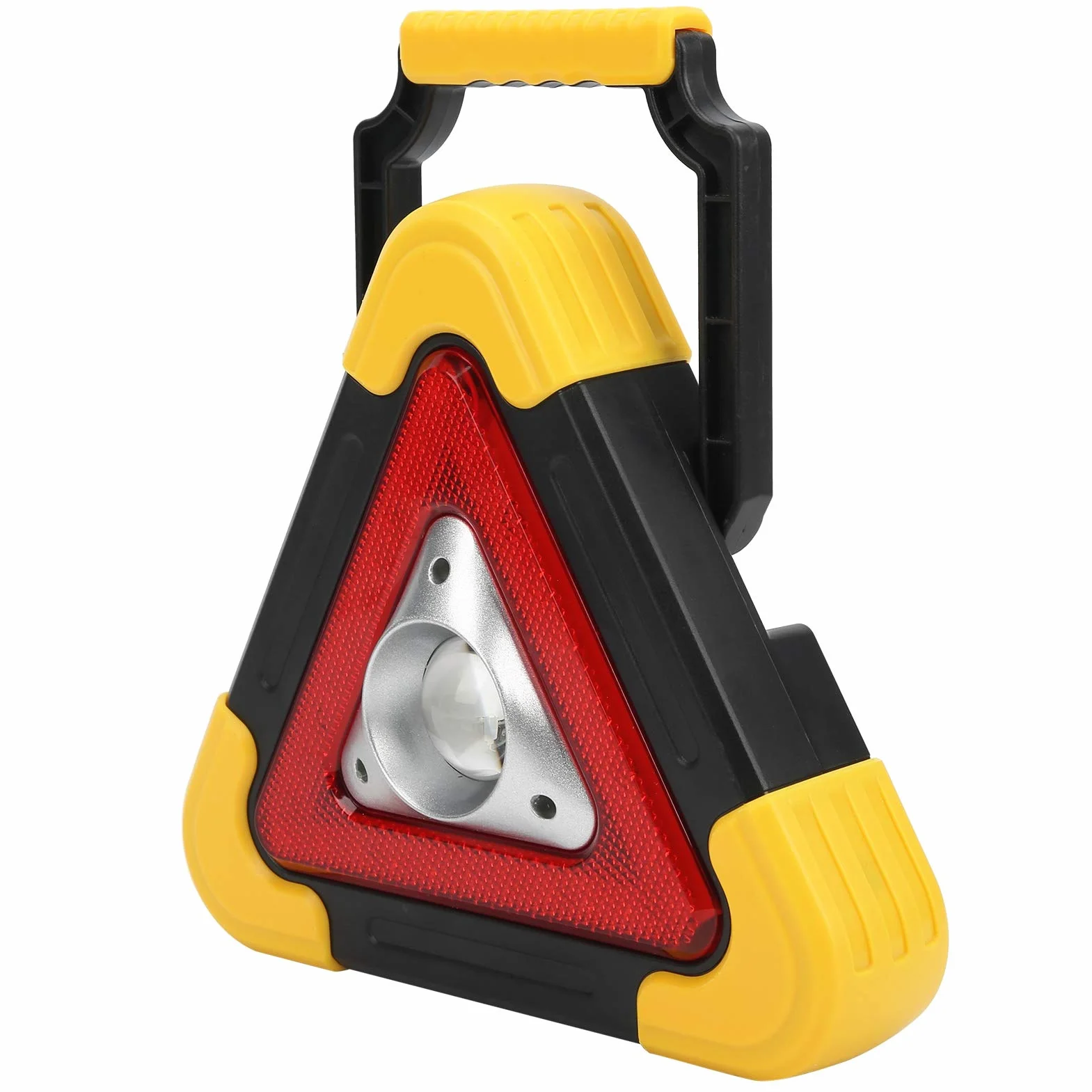 Trójkątna lampa ostrzegawcza samochodu Awaryjne, wielofunkcyjne światło robocze, migający znak ostrzegawczy w przypadku awarii pojazdu
