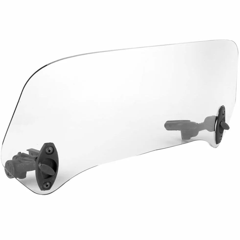 Akozon Uniwersalny deflektory przedniej szyby motocyklowej szyba przednia spoiler deflektor powietrza przezroczysty