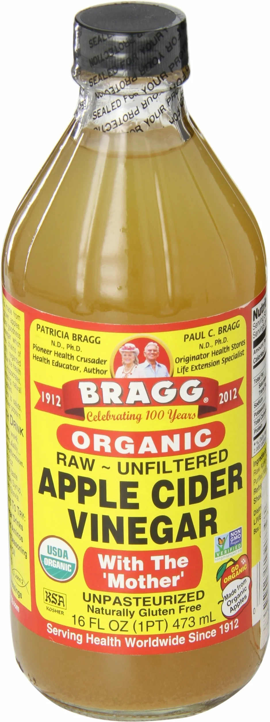 Braggs Organiczny ocet jabłkowy 473ml butelka USA