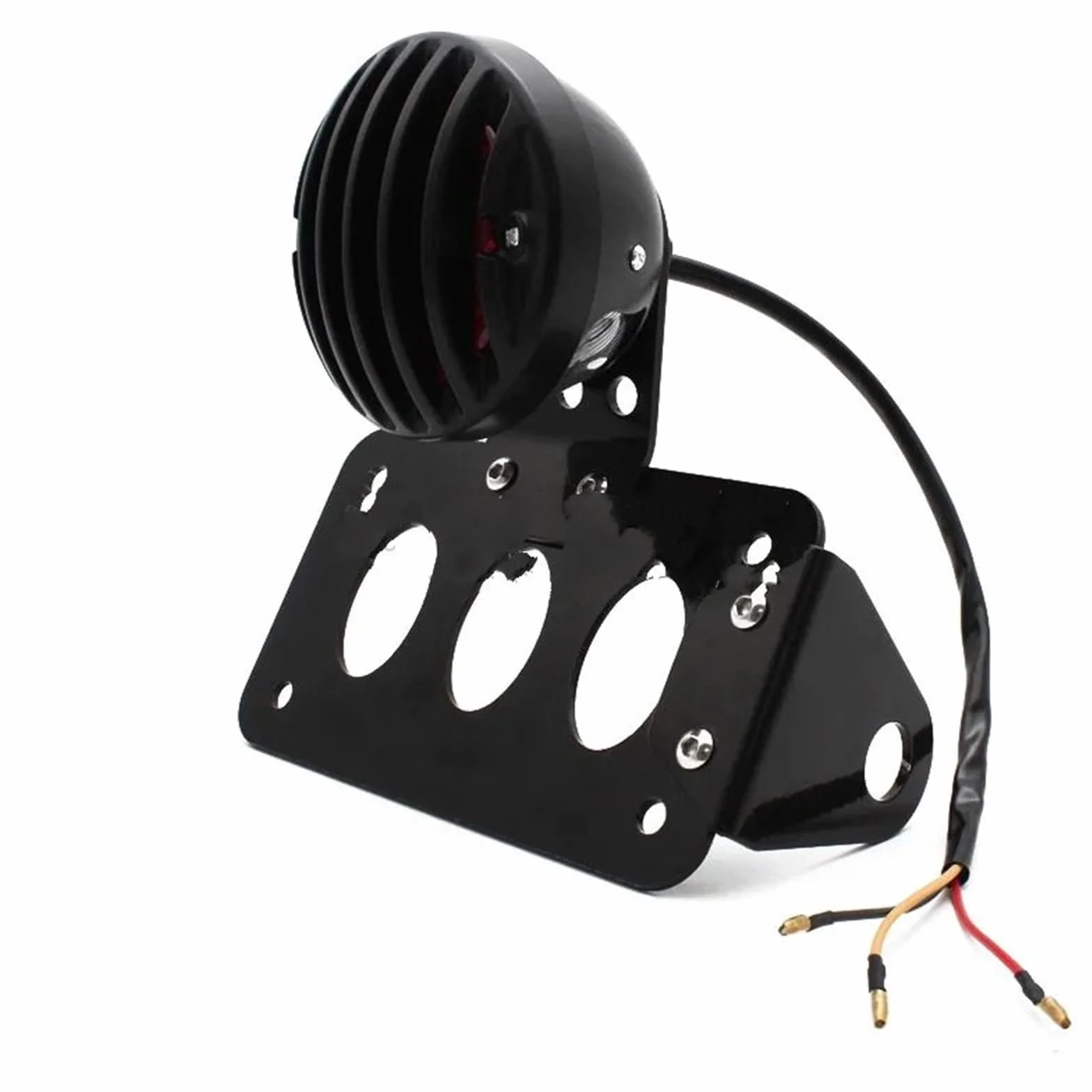przednia tablica rejestracyjna Uchwyt tablicy rejestracyjnej z boku motocykla pasuje do Harley Sportster S pasuje do Bobber Chopper tylne światło stopu(1 set)