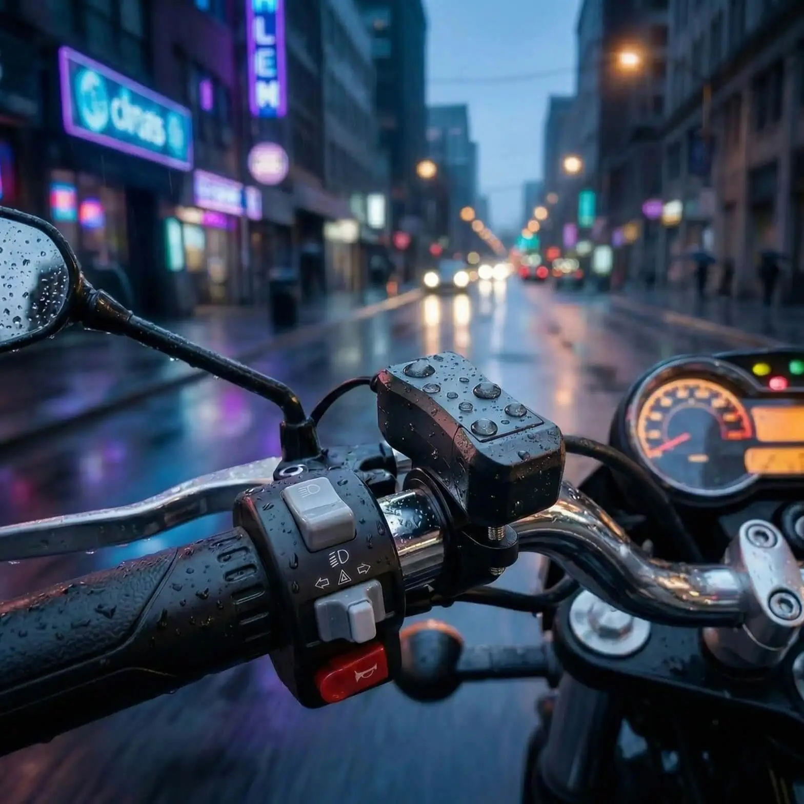 Motocyklowa ładowarka USB 36W PD3.0 QC3.0 2-portowa IP65 12-24V DC