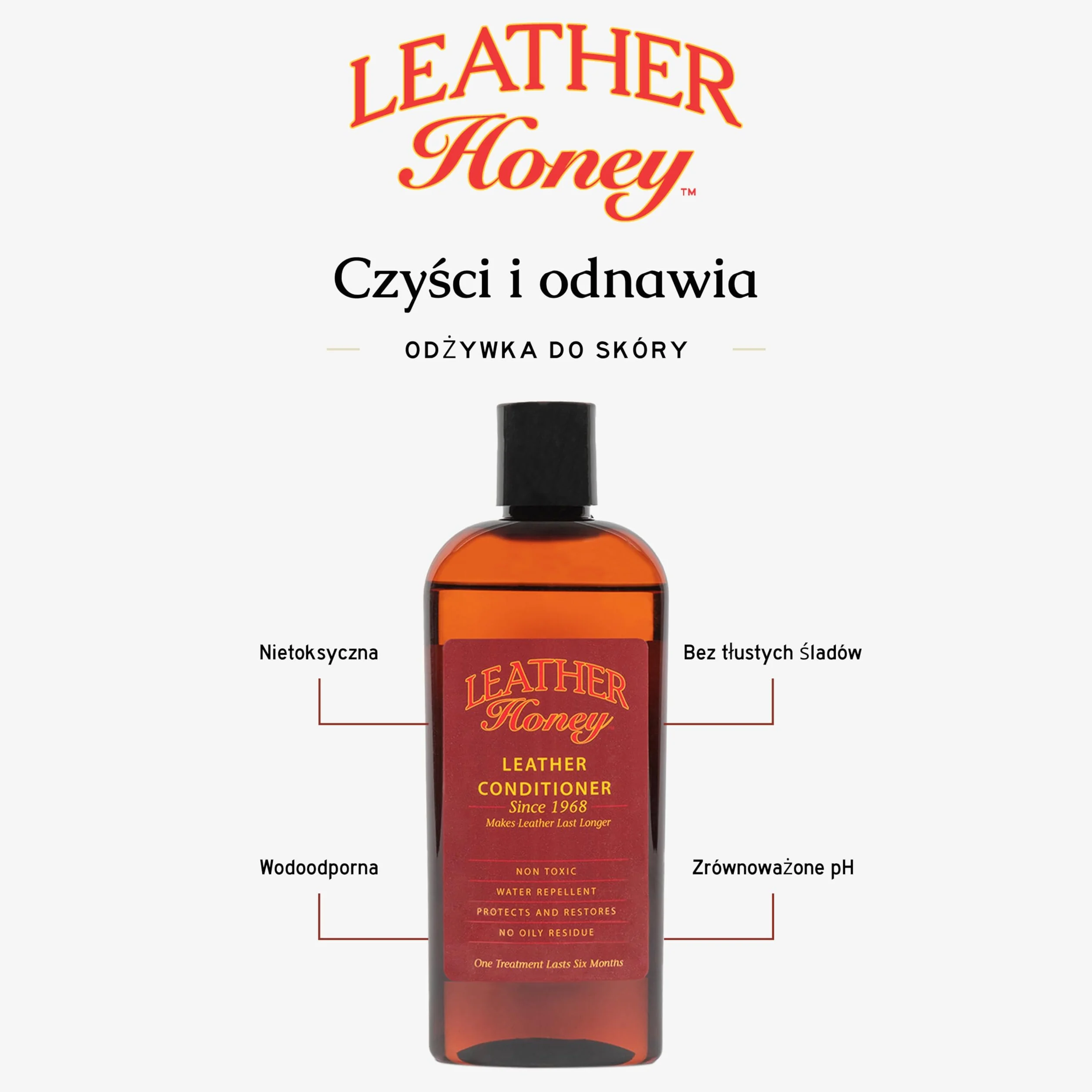 Leather Honey Odżywka do Skóry Premium Nietoksyczny 1968