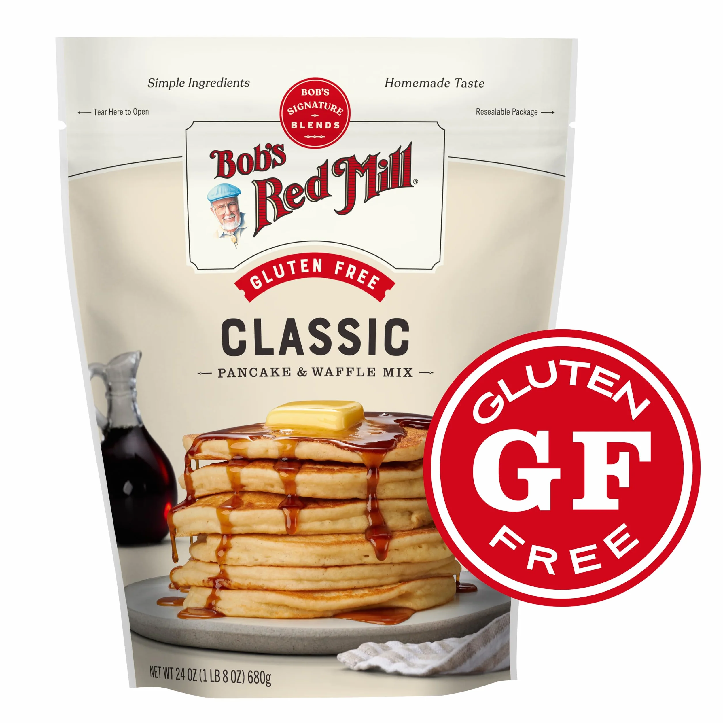 Bob's Red Mill Gluten Free Pancake Mix 24 Ounce