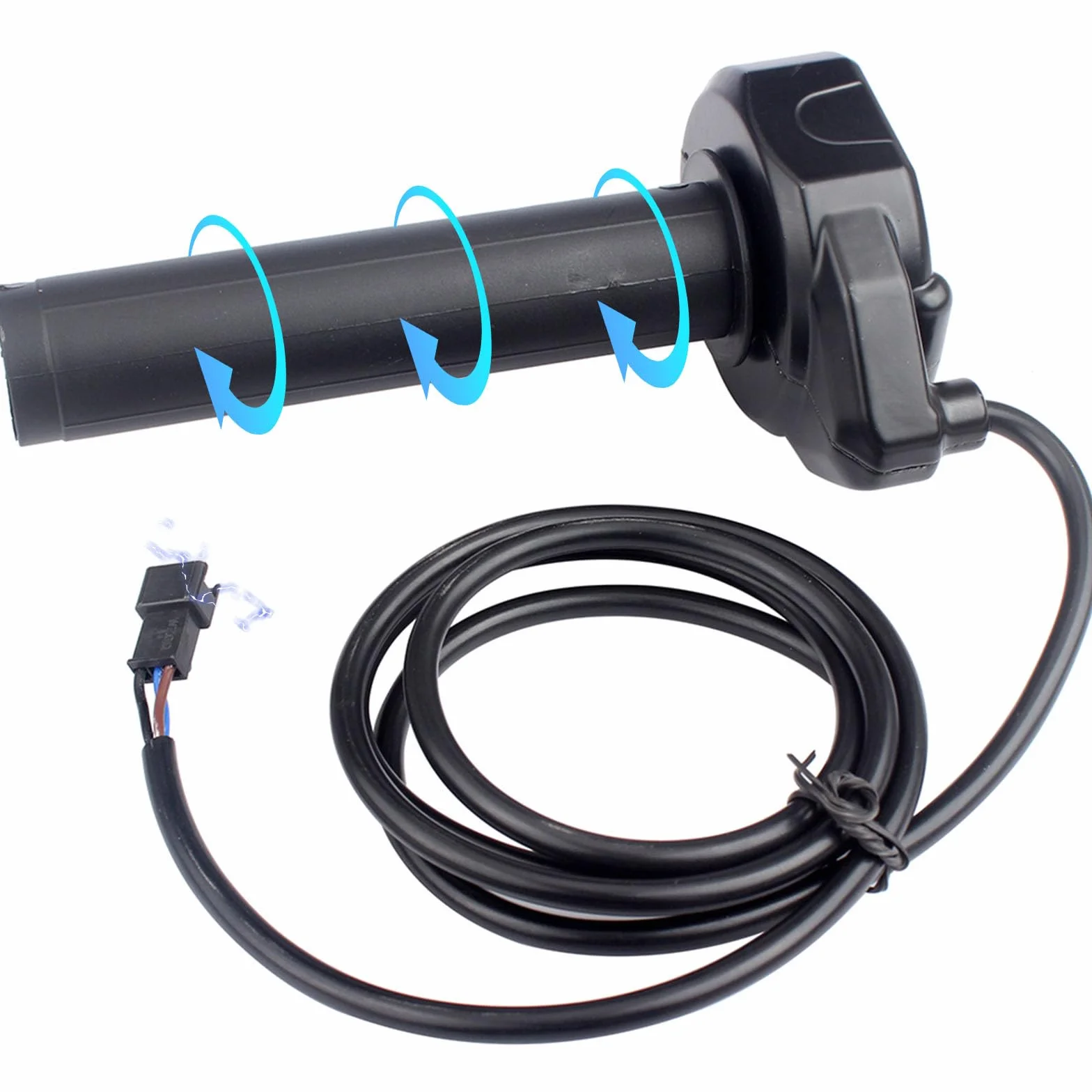 Full Twist przepustnica do Surron Smooth Acceleration Control Ebike zestaw kabli przepustnicy kompatybilny z elektrycznym motocyklem Dirt Bike Ridstar Q20
