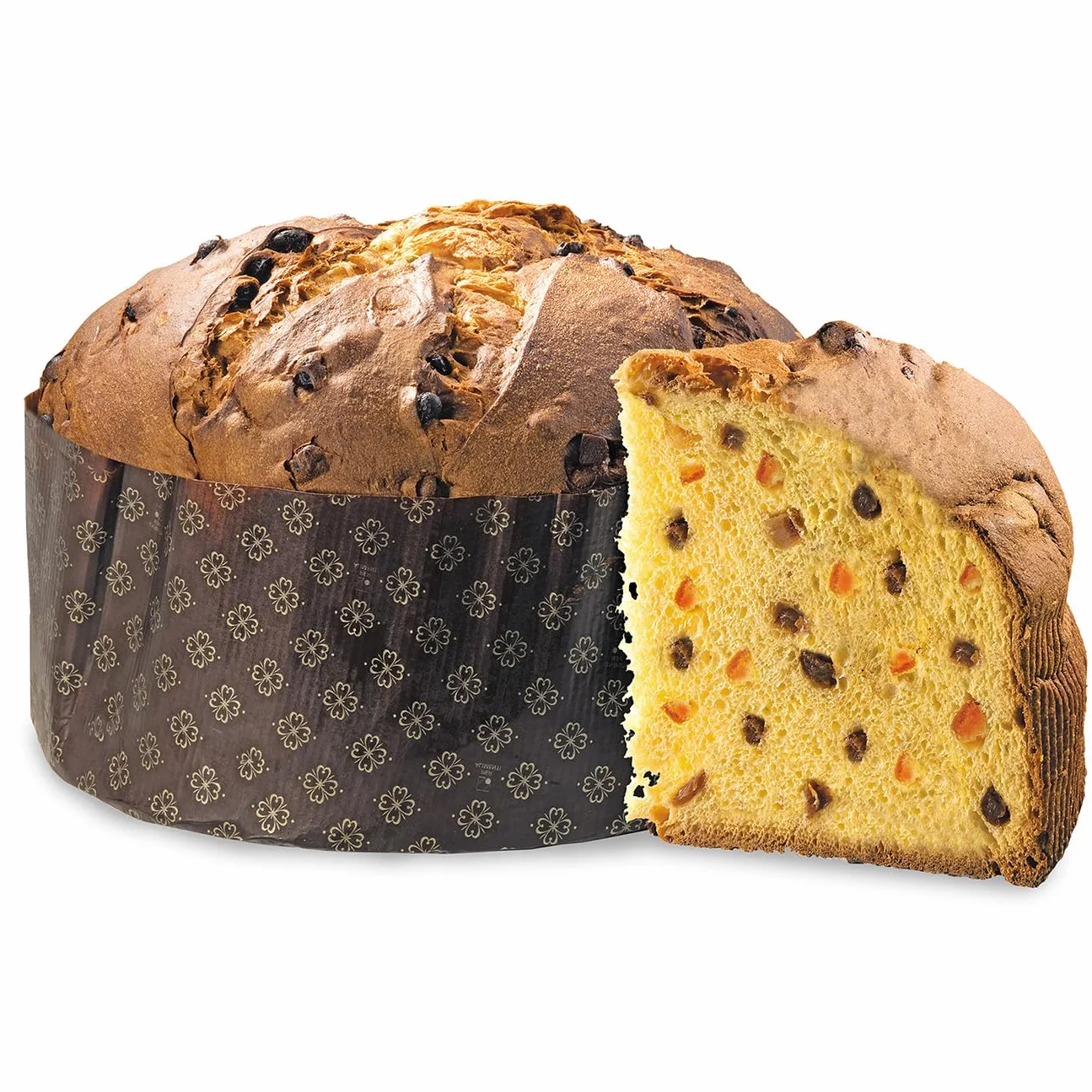 baj 1768 - Panettone Antica Mediolan 1 kg - W blaszanym pudełku z historyczną książeczką - tradycyjny przepis Mediolan