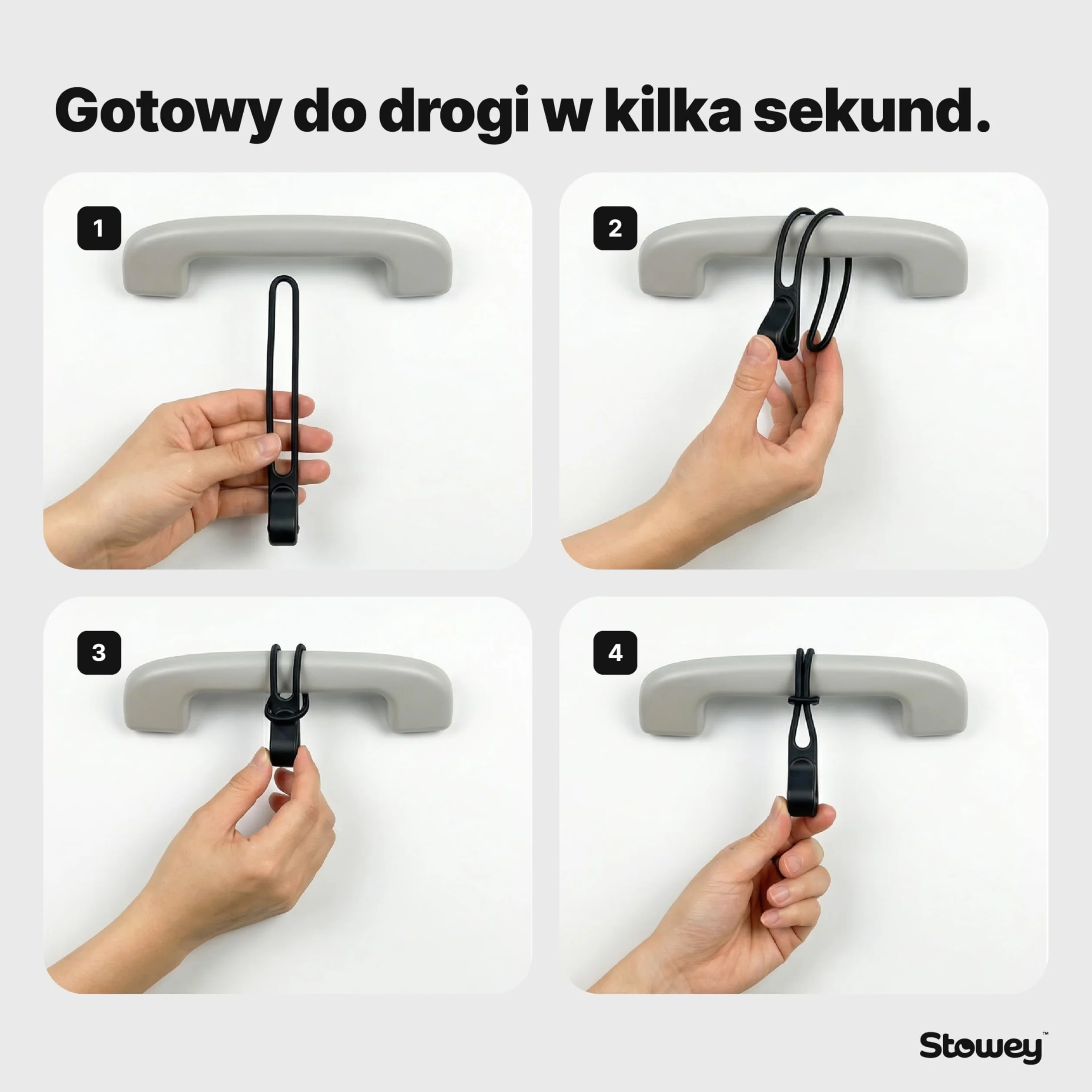 Car Hook Wieszak na ubrania do samochodu – obowiązkowy dodatek do samochodu, do przechowywania kurtki i torby, wieszak na ubrania do samochodu i zagłówka, gadżety samochodowe dla kobiet i mężczyzn, 2