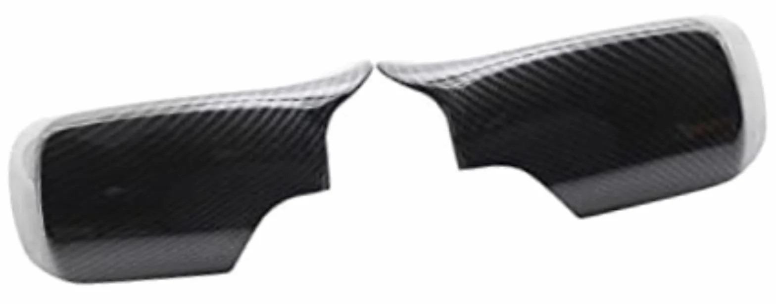Dla Bmw 3 5 E39 E46 525I 528I 530I 540I 323I 330I 328I boczne osłony lusterek wstecznych czapki obudowa Case Obudowa lusterka auta (Carbon Look B)