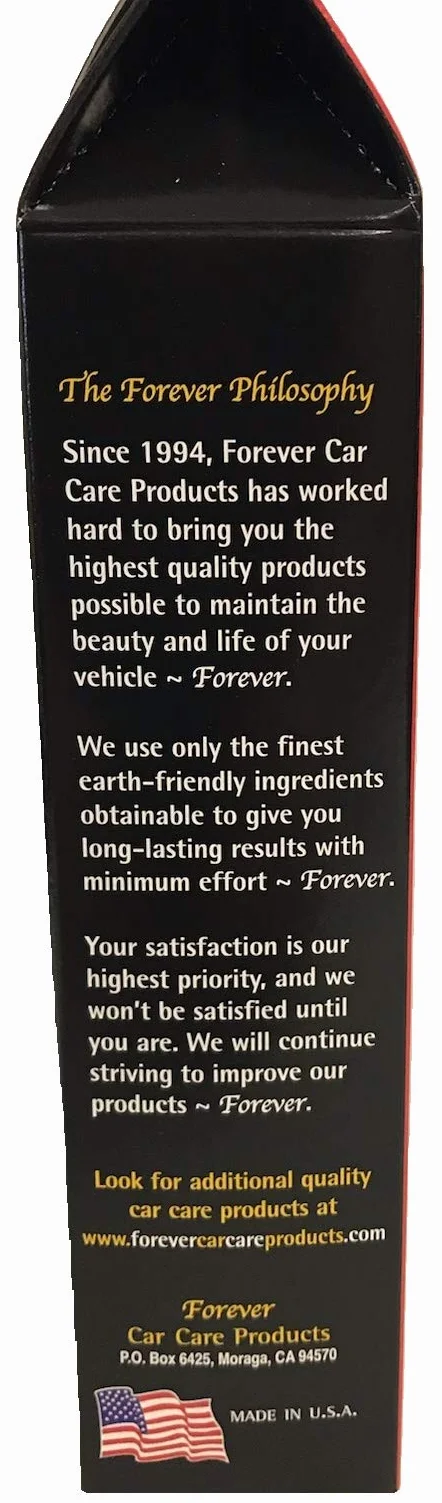 Forever Black Bumper and Trim Reconditioner Cleaner and Reconditioner – środek do czyszczenia tworzyw sztucznych, czarny, liczba 3