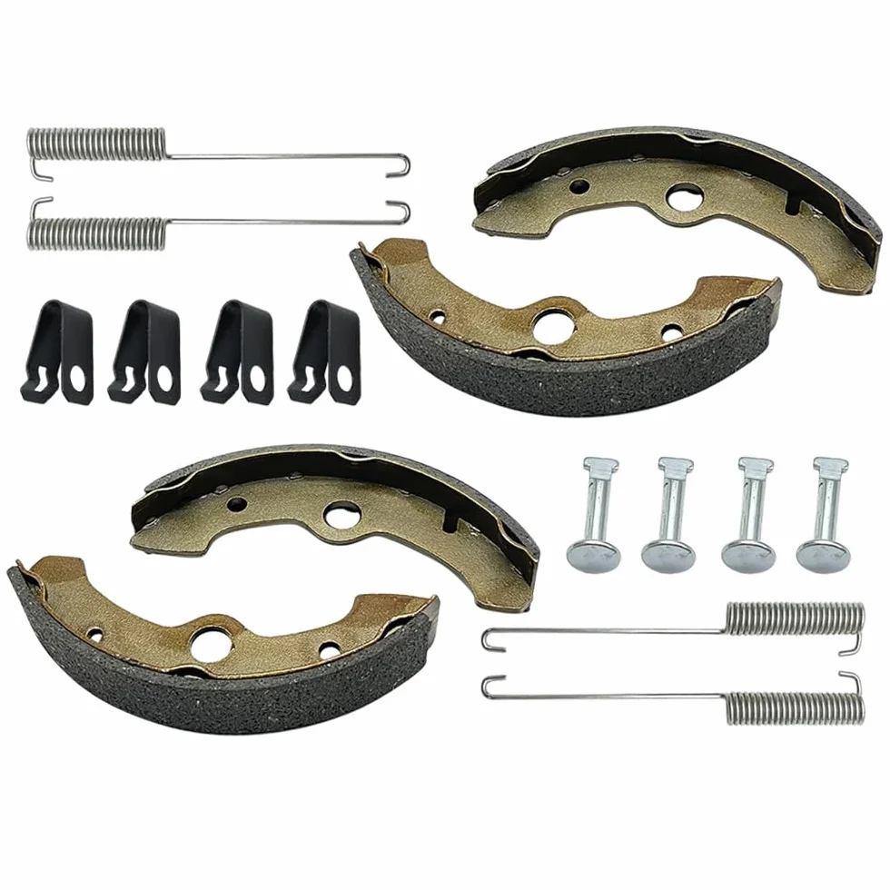 Przednie szczęki hamulcowe Sprężyna lewa prawa pasuje do Yamaha Kodiak 400 YFM350 YFM400 Big Bear 350 1989-1998