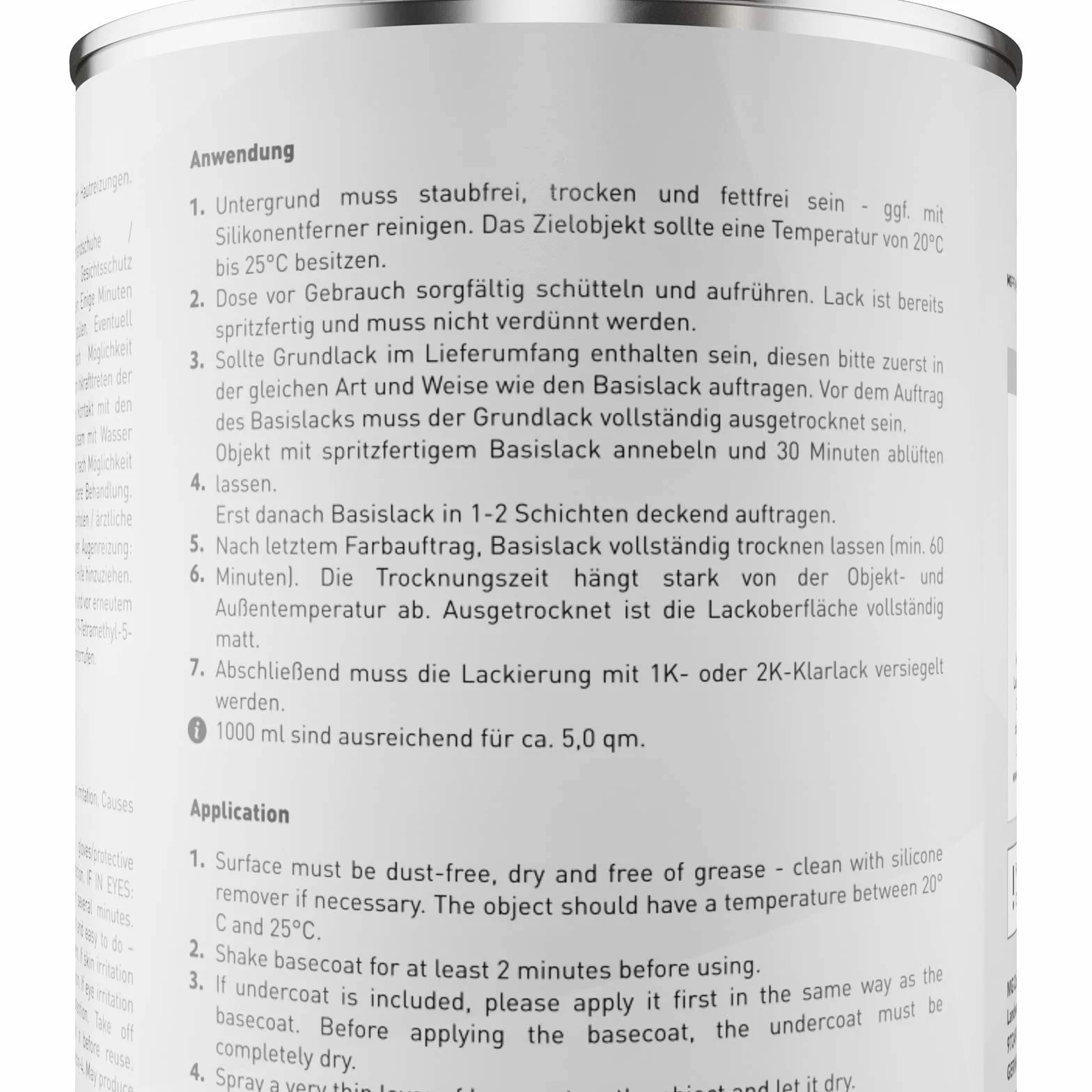 MG PRIME Lakier samochodowy Zestaw puszek dla Porsche 3C5 / K7 Violettchromaflair Perleffekt/Violet Chrome Flair Pearl Lakier bazowy 2K bezbarwny gotowy do natrysku 2,5L