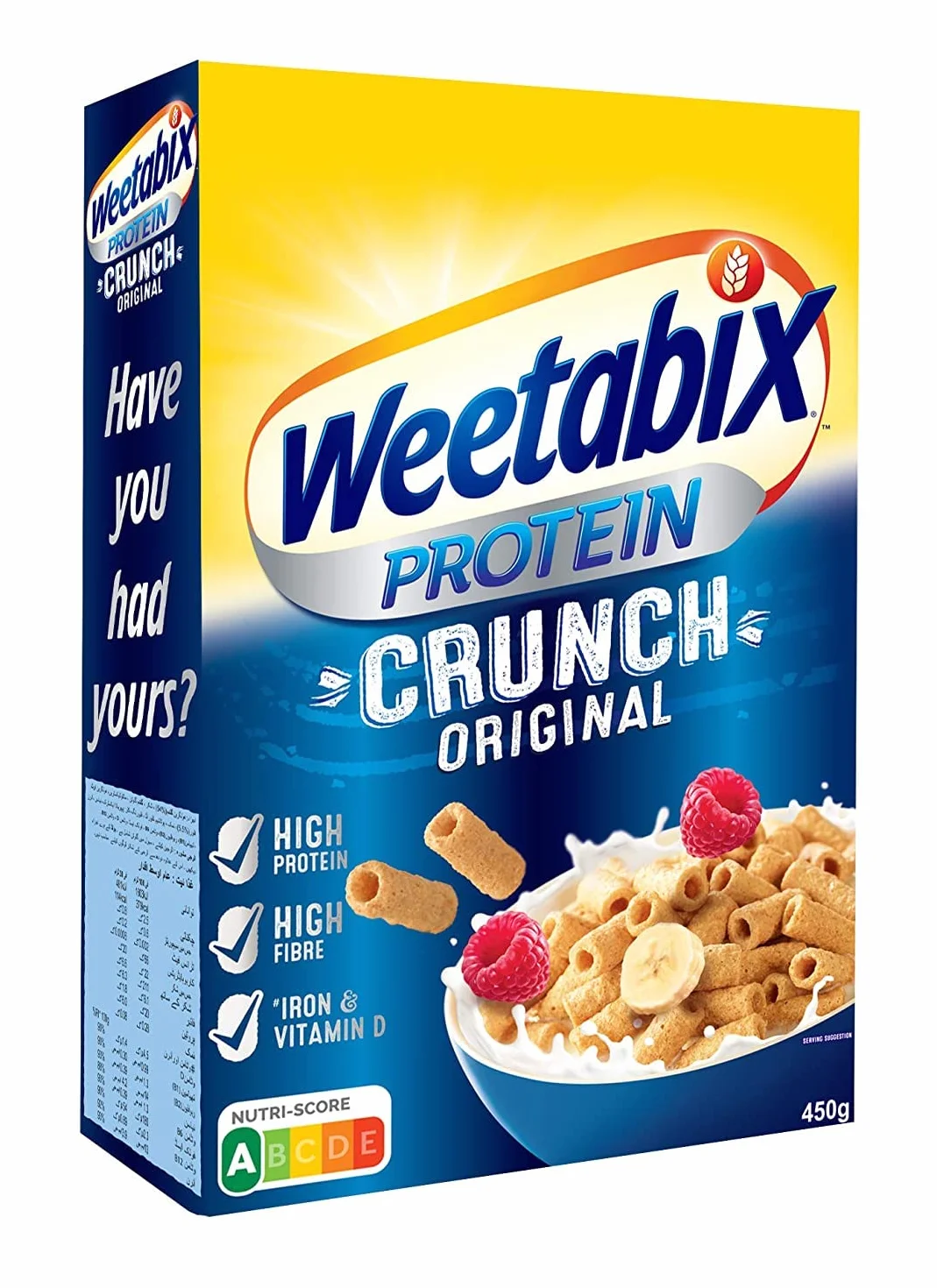 Weetabix Płatki zbożowe proteinowe, 450 g