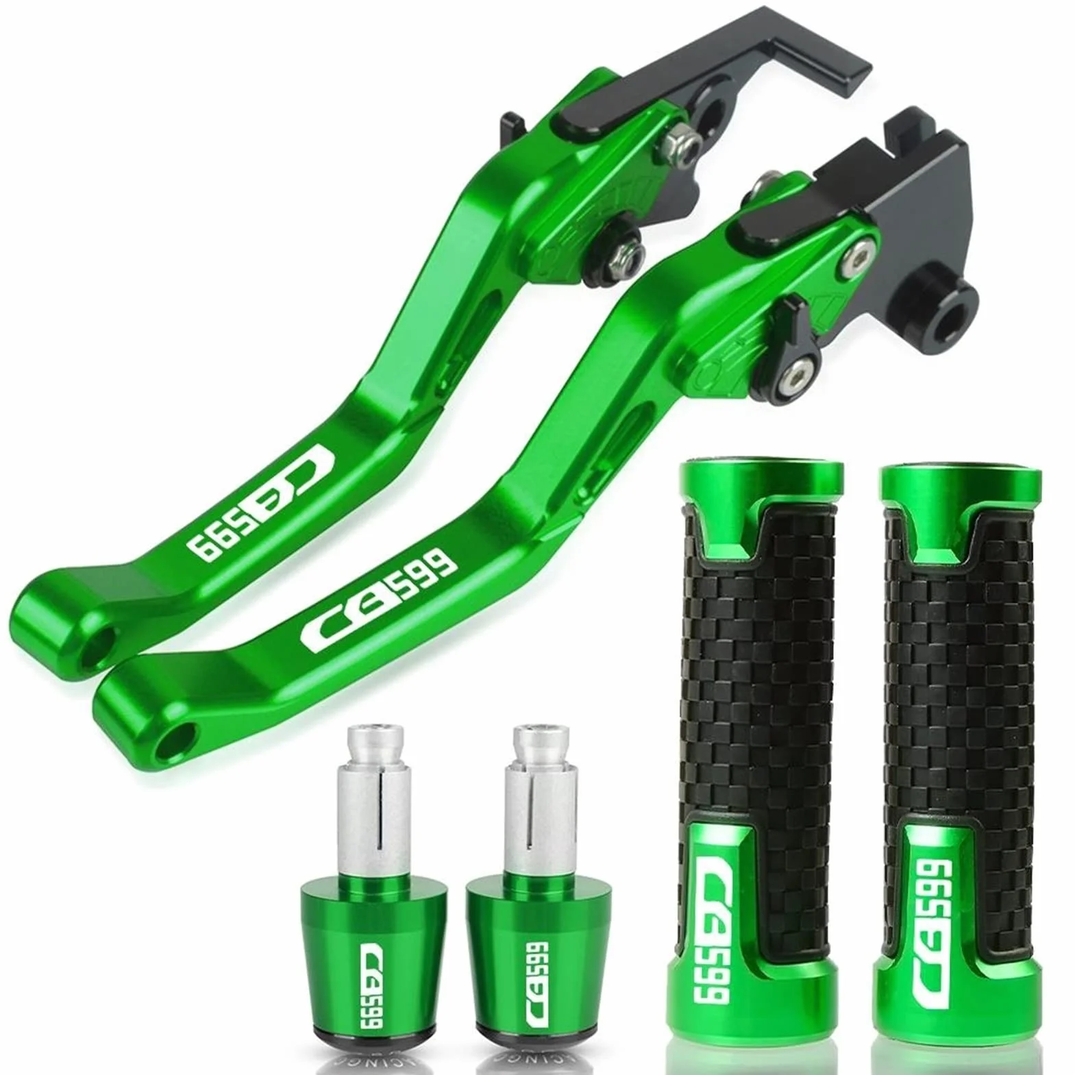 Sprzęgło motocyklowe CNC, dźwignia hamulca, uchwyt kierownicy, końcówki uchwytów do Honda CB599 1998-2006 2005 2004 2003 2002 2001 2000 1999