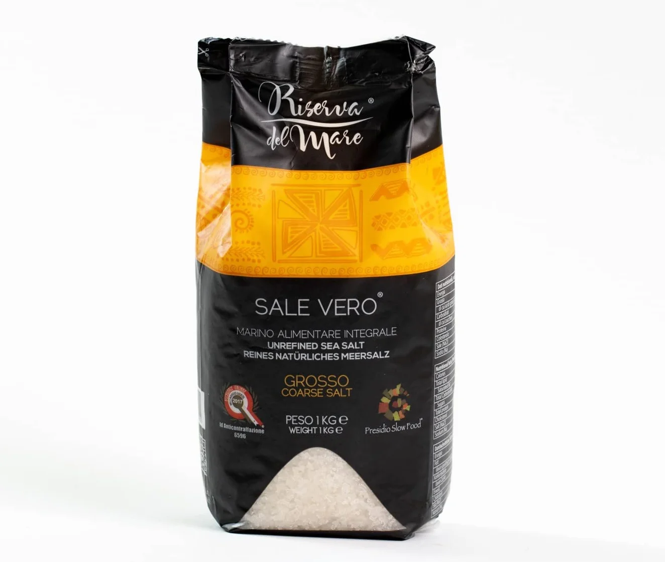 Trapani sól morska gruboziarnista naturalna 1 kg