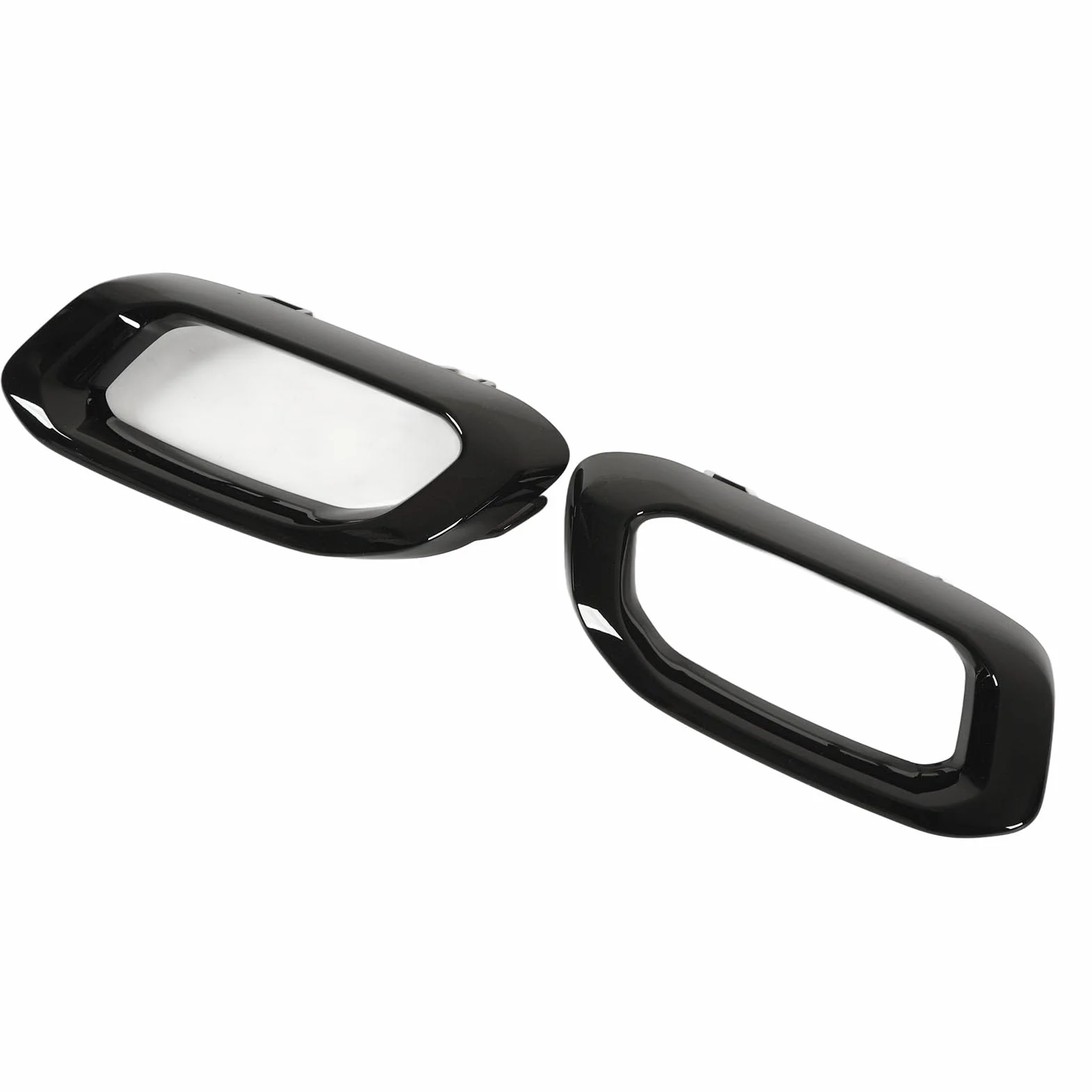 Osłona Końcówki Wydechu Wykończenia Bezel-pasuje do Benz GLC GLE GLS-klasa X253 C253 W167 V167 C167 X167 Linia 2020-2023 (Czarny błyszczący)