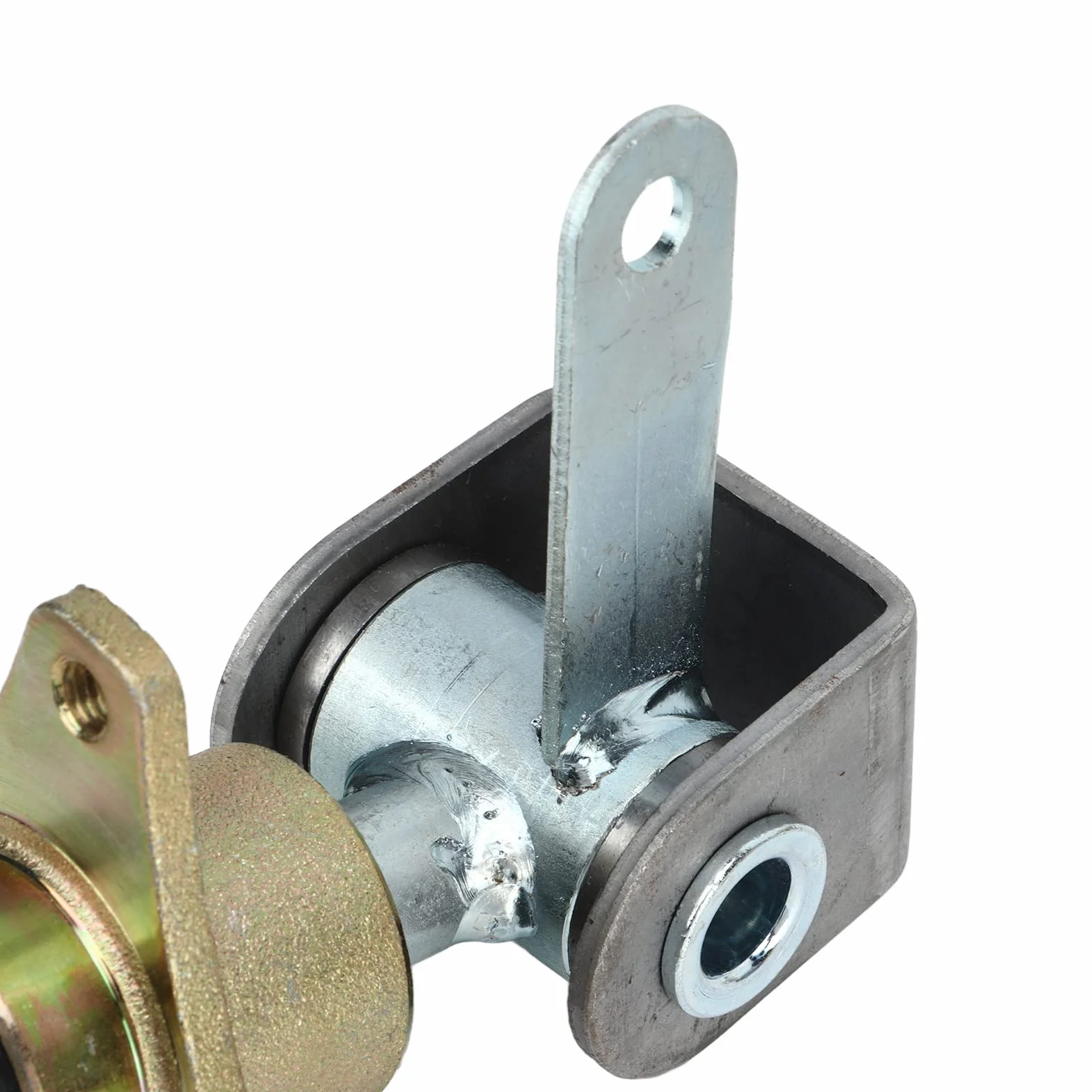 Fockety Zestaw uchwytów wału kierowniczego z prawej i lewej strony 17mm 3 kołki do piasty przedniego koła, 6-calowa oś kierownicy Quad Bike ATV Go Kart