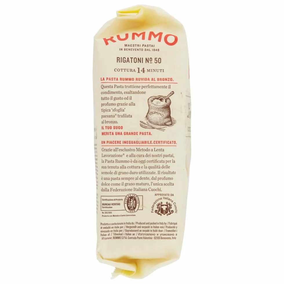 RUMMO RIGATONI 5 Pakiet 2,5 kg Ciasto