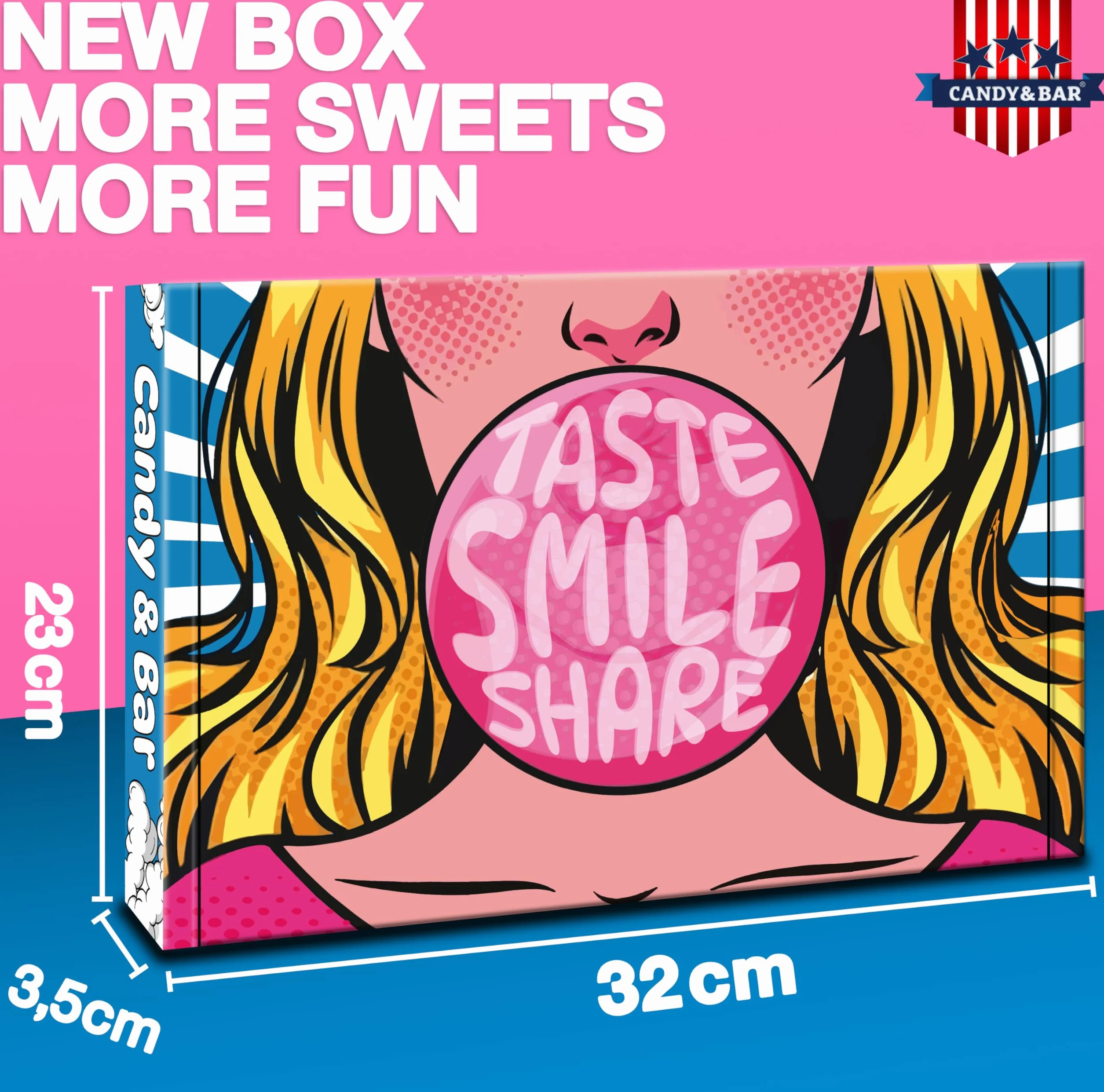 JUMBO USA Original American Candy Snack Box 21 sztuk Import