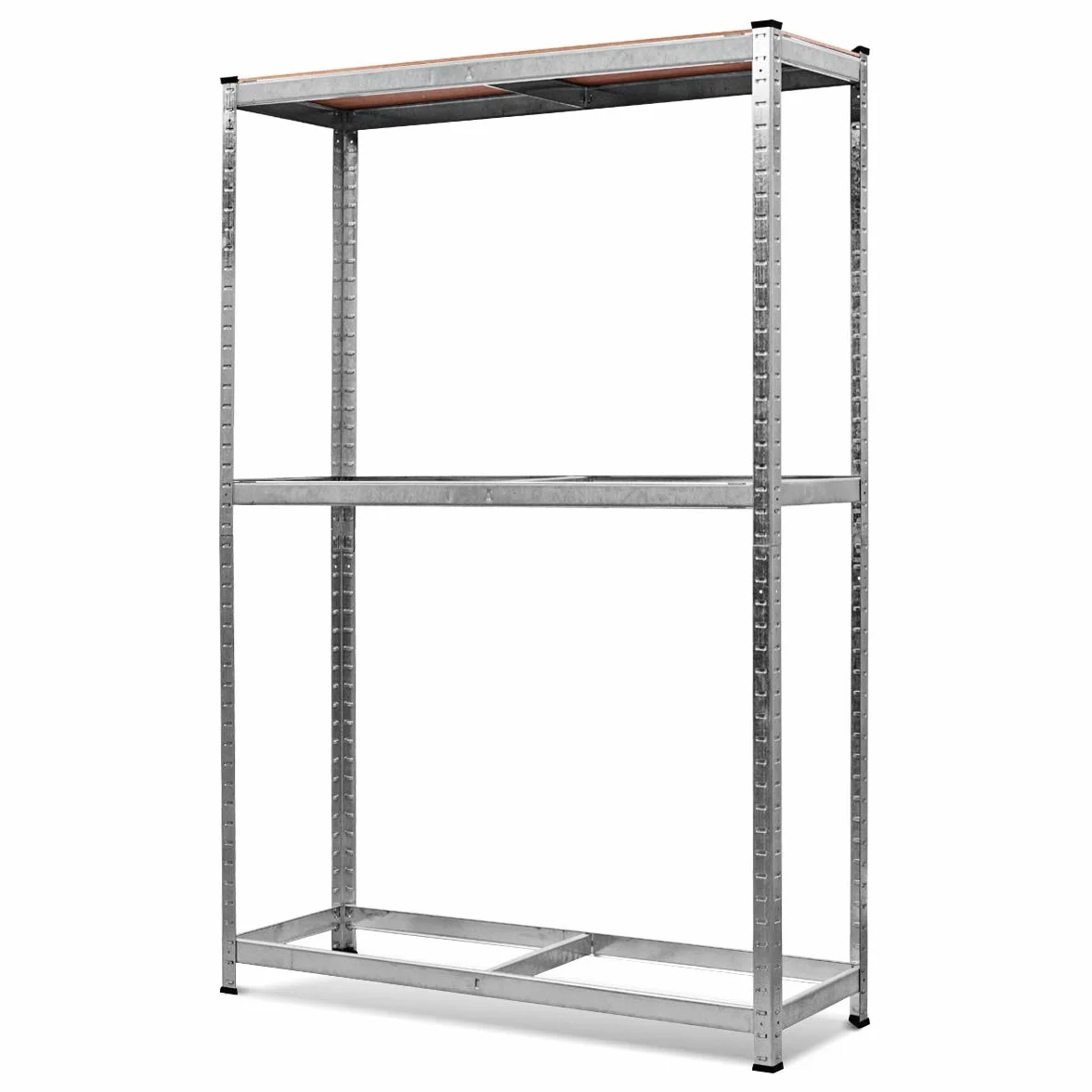 COSTWAY Regał na opony, warsztatowy metalowy regał do przechowywania, 3-poziomowy magazynowy, obciążenie do 795 kg, półka z regulacją wysokości, felgi, ocynkowany, 180 x 120 x 40