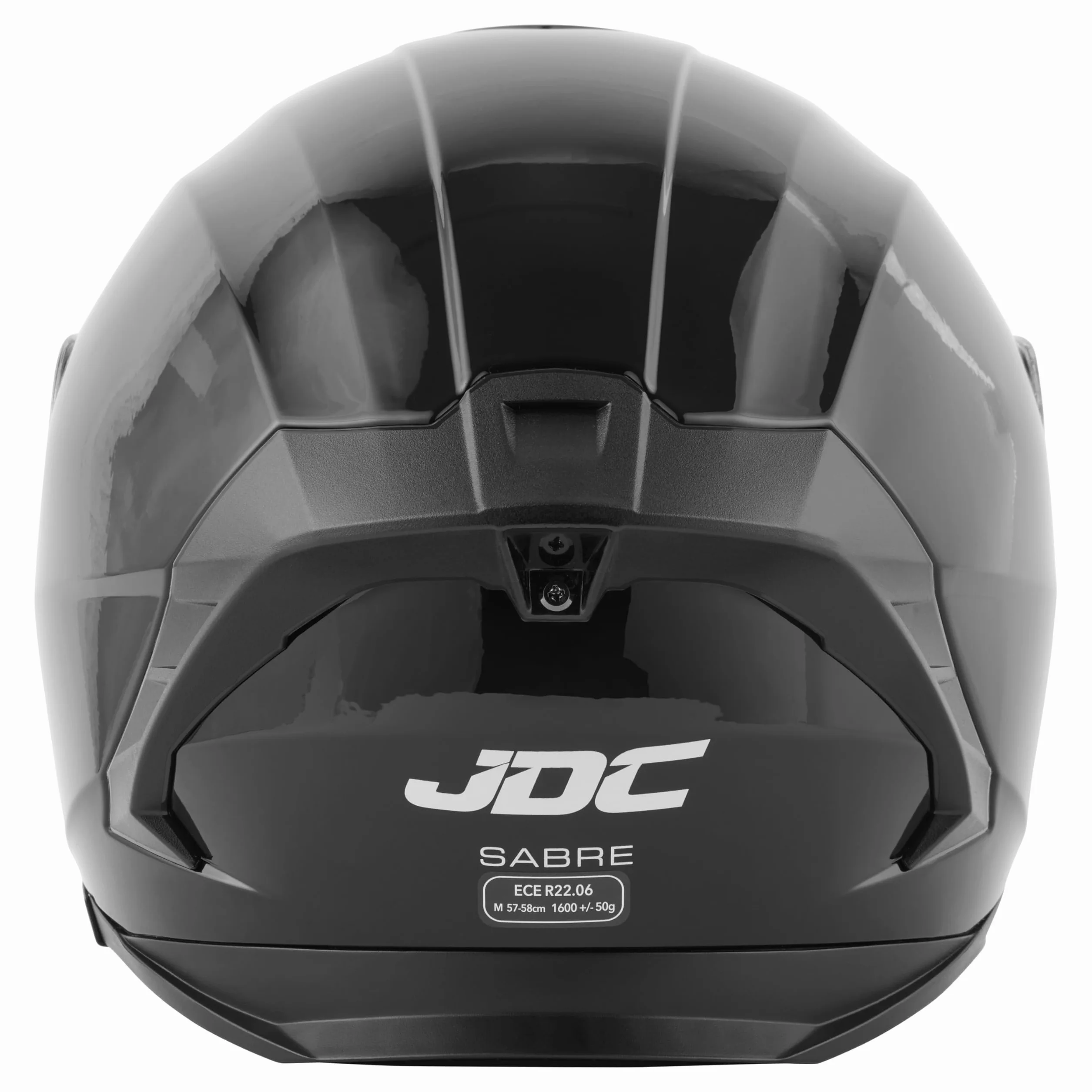 JDC Kask motocyklowy na całą twarz, wysuwany podwójny wizjer ECE 22.06, SABRE