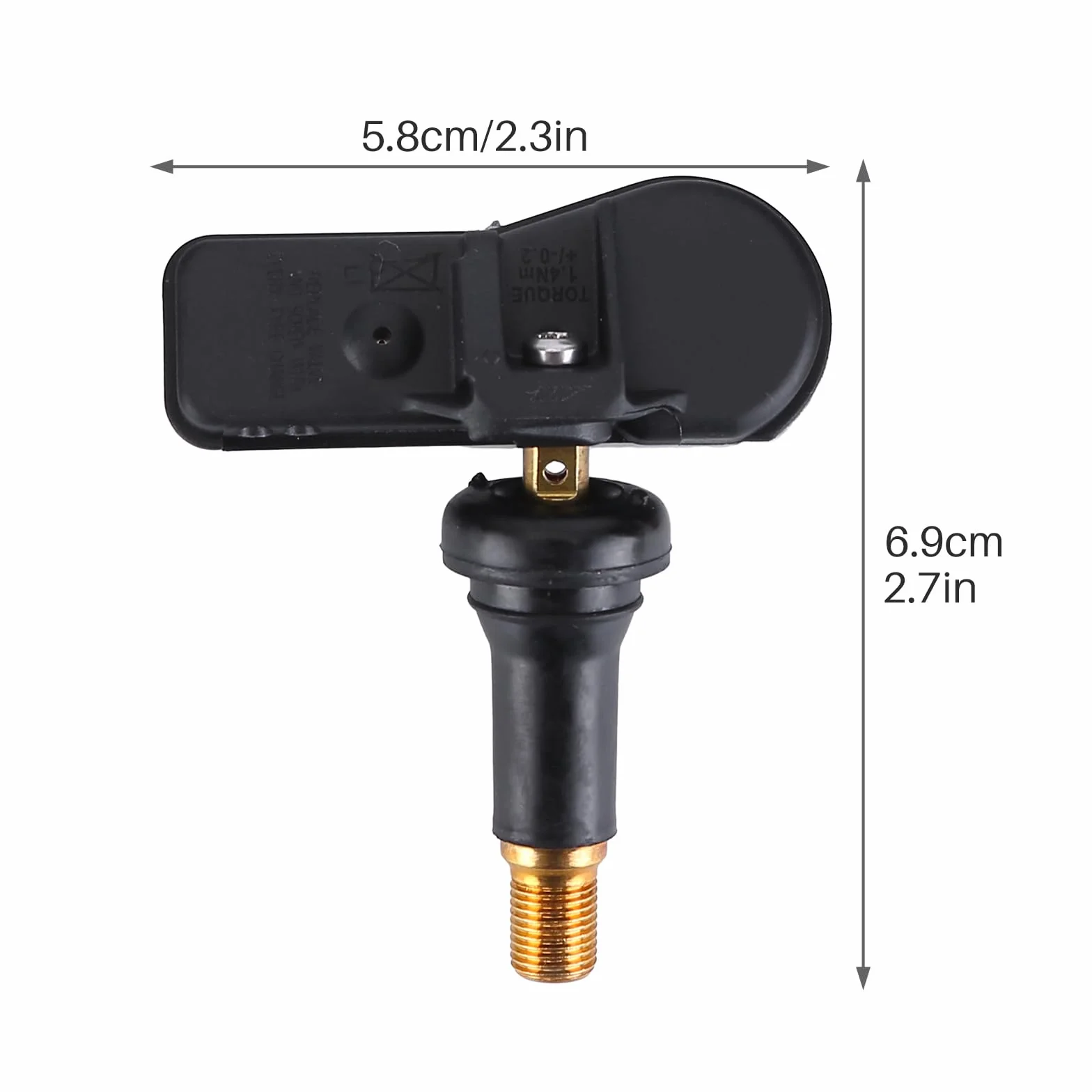 Czujniki ciśnienia w oponach TPMS kompatybilne z Peugeot 207 208 308 508 Partner 2007-2023