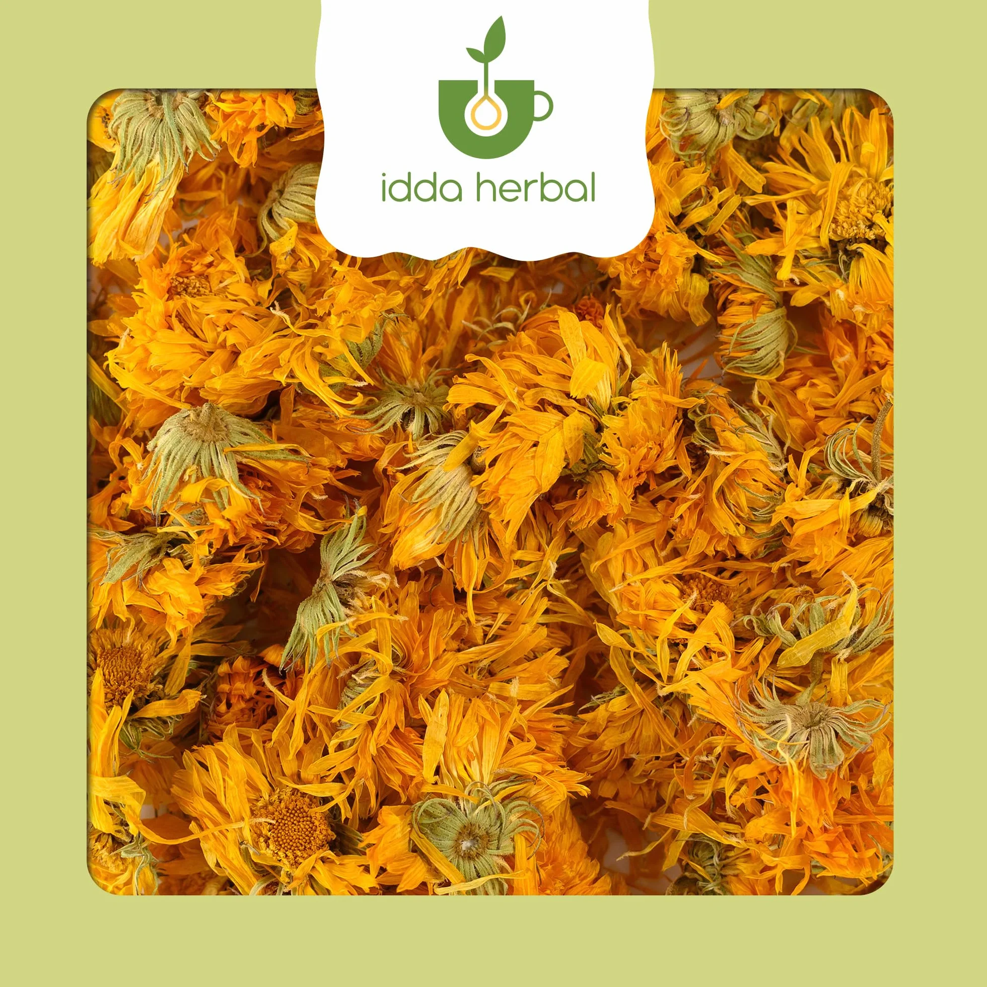 IDDA Herbat z Nagietka 250g Suszone Kwiaty Calendula Liściasta