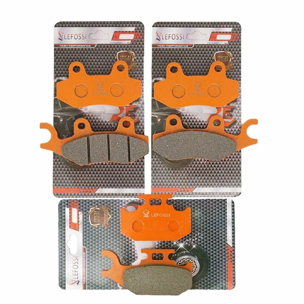 Klocki hamulcowe z włókna węglowego do motocykla kompatybilne z Can Am Ryker Ace 600/900 Carbon Fiber Brake Pads Set Parts Parts Accessories FA165F FA135F FA317
