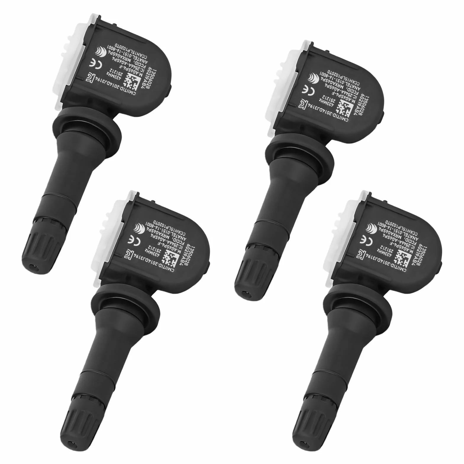 4 sztuki czujników ciśnienia w oponach, TPMS, czujnik RDKS do Opel Adam, Astra Corsa, Corsa, Insignia, Meriva, Zafira, Vauxhall, Astra MK VIl 7, Cadillac XT4, Chevrolet Equinox 13506028
