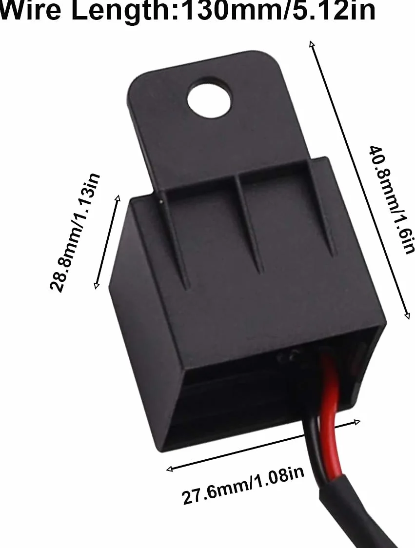 GUUZI Przekaźnik Migaczy LED 2-Pin 150W 12V Automatyczny Motocyklowy