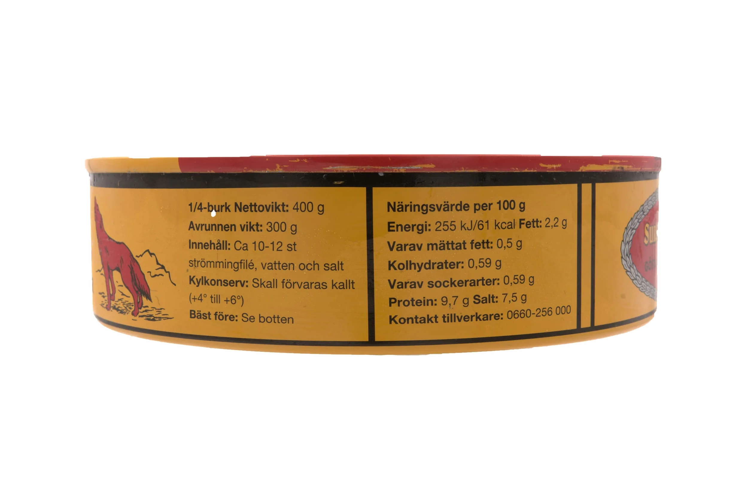 Surströmming filety – sfermentowane filety śledziowe w tradycyjnej puszce