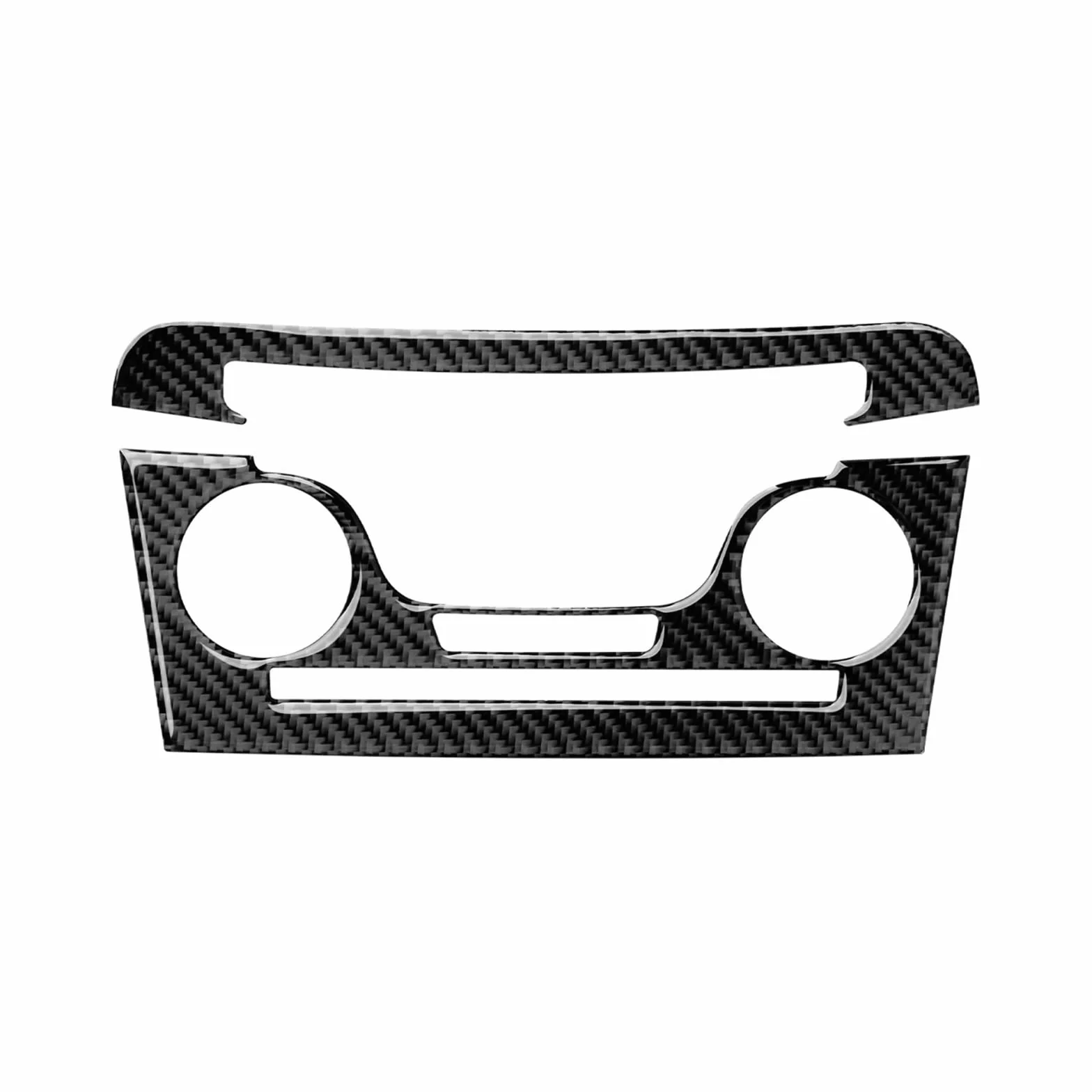 Pasuje do Dodge Charger 2011-2014 konsola środkowa samochodu z włókna węglowego klimatyzator przełącznik głośności Panel wykończenia Auto akcesoria do przycinania straż zestawy naklejek