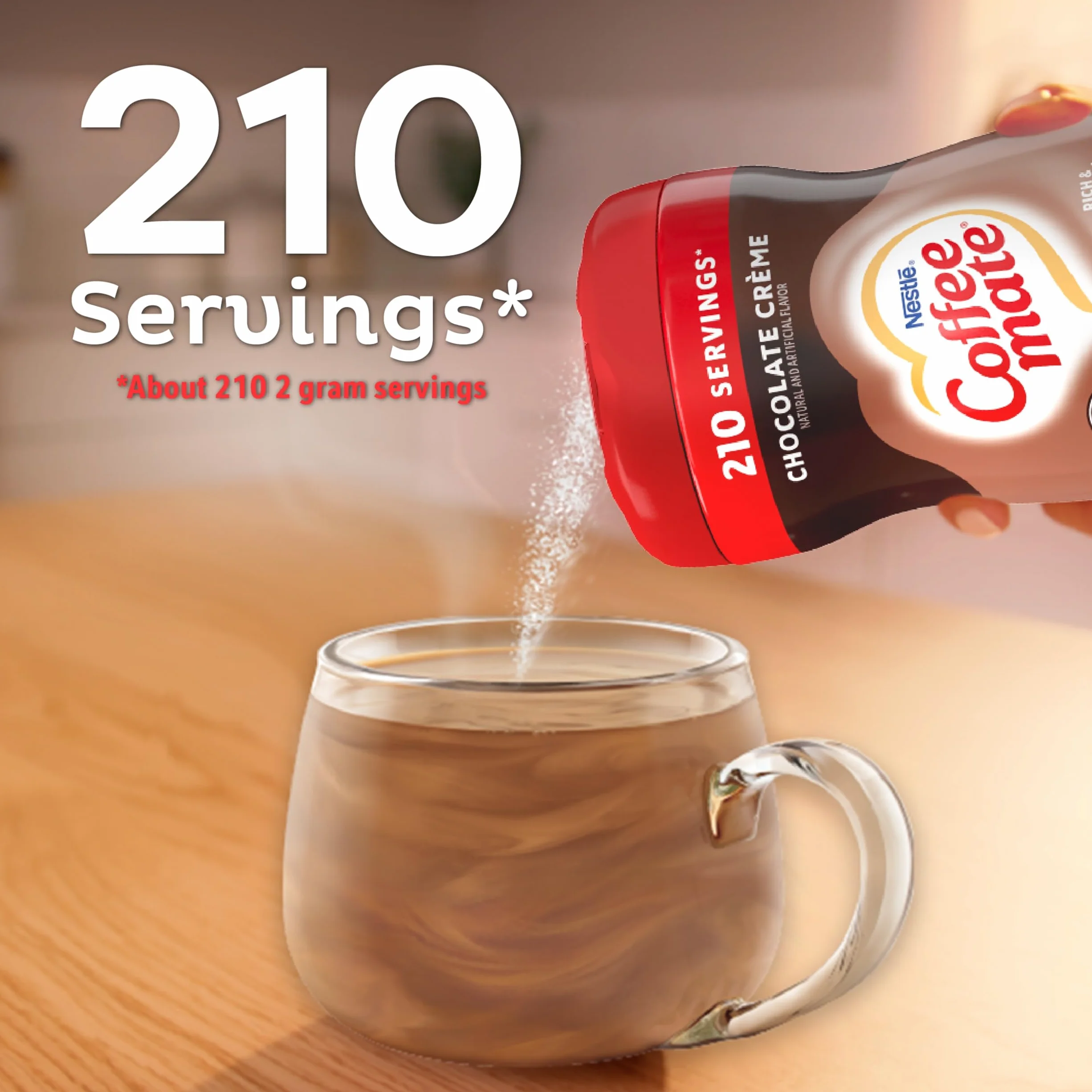 Nestle Coffee-Mate Creamy Chocolate, 1 opakowanie (1 x 425 g)