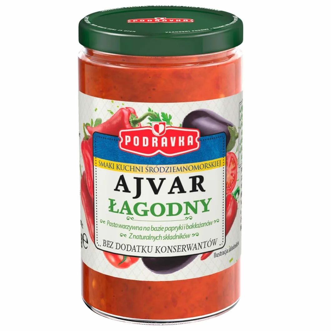 Podravka Ajvar łagodny 195 g