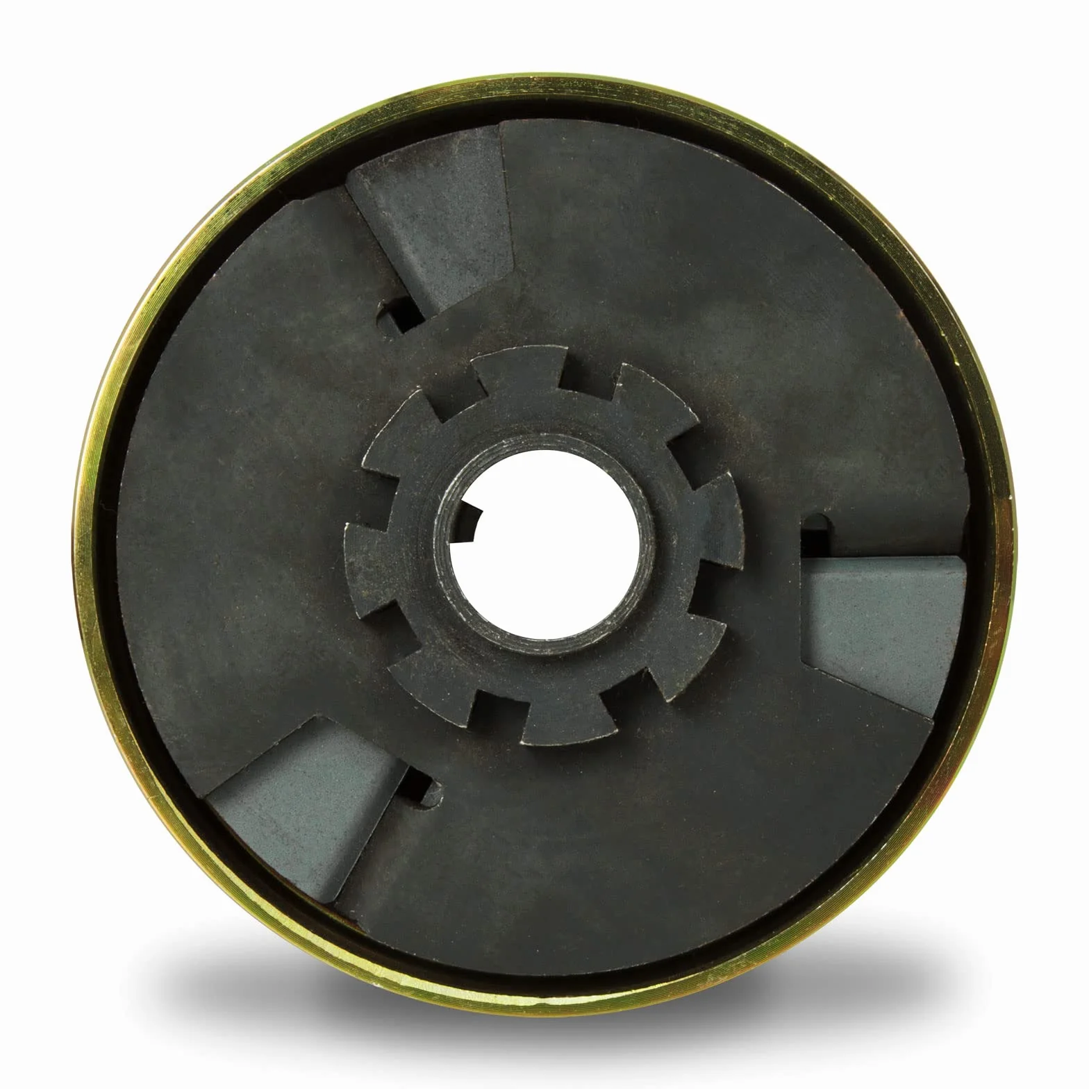 EBERTH Sprzęgło odśrodkowe na wałek Ø 19,05 mm, sprzęgło silnika benzynowego, różne zastosowania, Go Kart, Quad, Motocykl, sprzęgło odśrodkowe z 6 szczękami do stacjonarnego silnika benzynowego