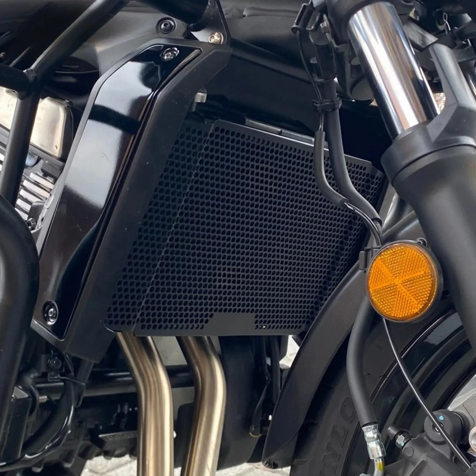 Radiator Guard, Radiator Grille Guard Protector Cover Compatible with VULCAN S Cafe Sport VULCAN 650 2015 2016 2017 2018 2019-2024