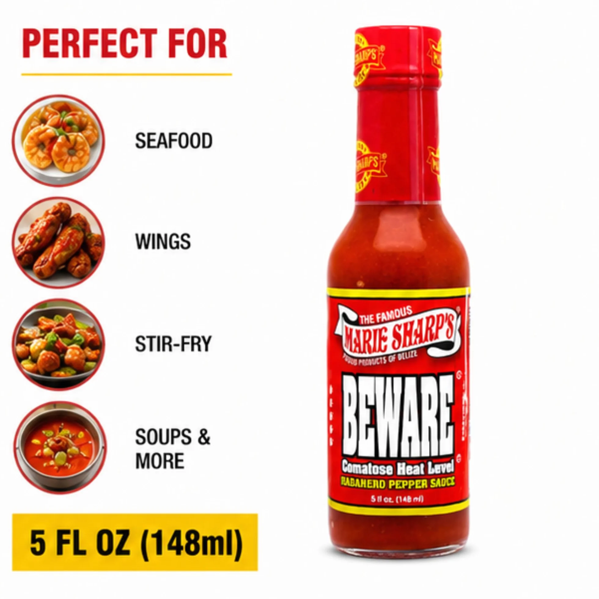 Marie Sharp's Beware Comatose Heat Level