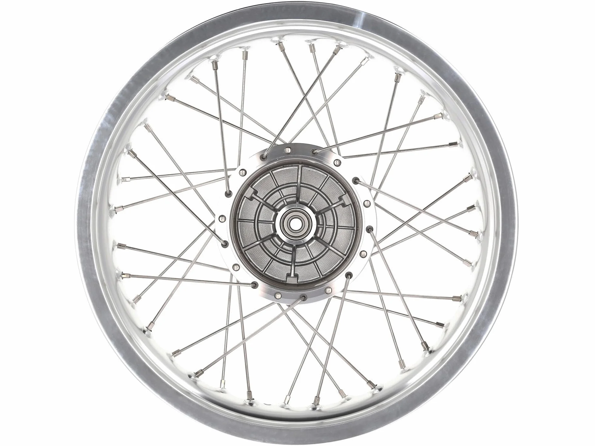 Tuningowe koło szprychowe 3,0 x 16" polerowana felga aluminiowa + szprychy ze stali nierdzewnej