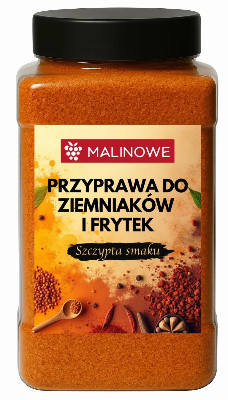 MALINOWE PRZYPRAWA DO ZIEMNIAKÓW i FRYTEK 500g SŁOIK