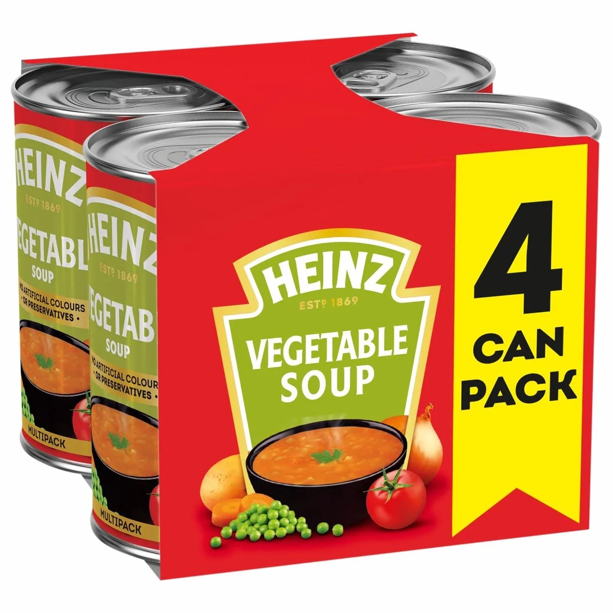 Heinz Zupa jarzynowa 4 x 400 g