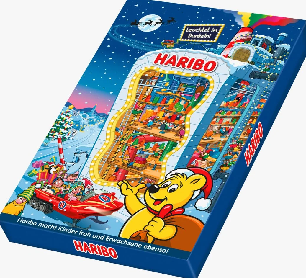 HARIBO Kalendarz adwentowy na Boże Narodzenie 300 g