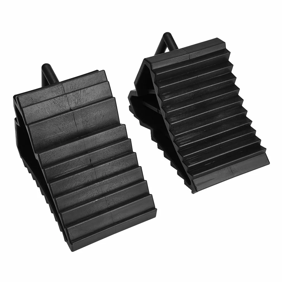 Koło motocyklowe - gumowe korki do kół Freightliner Rv Wheel Chock Boat Wheel Kliny Rv Gumowe kliny Offroad Chock Blocks Chock Blocks Motorcycle Wheel Kliny