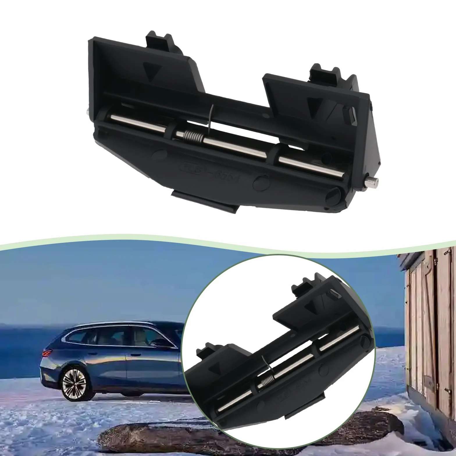 Zawias klapy zbiornika paliwa BMW seria 5 E34 1988-1995 seria 7 E32 1986-1994 51171928197