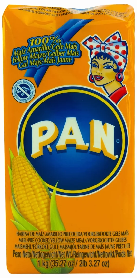 Pamai Pai Dwupak Żółta Mąka Kukurydziana 2 x 1 kg