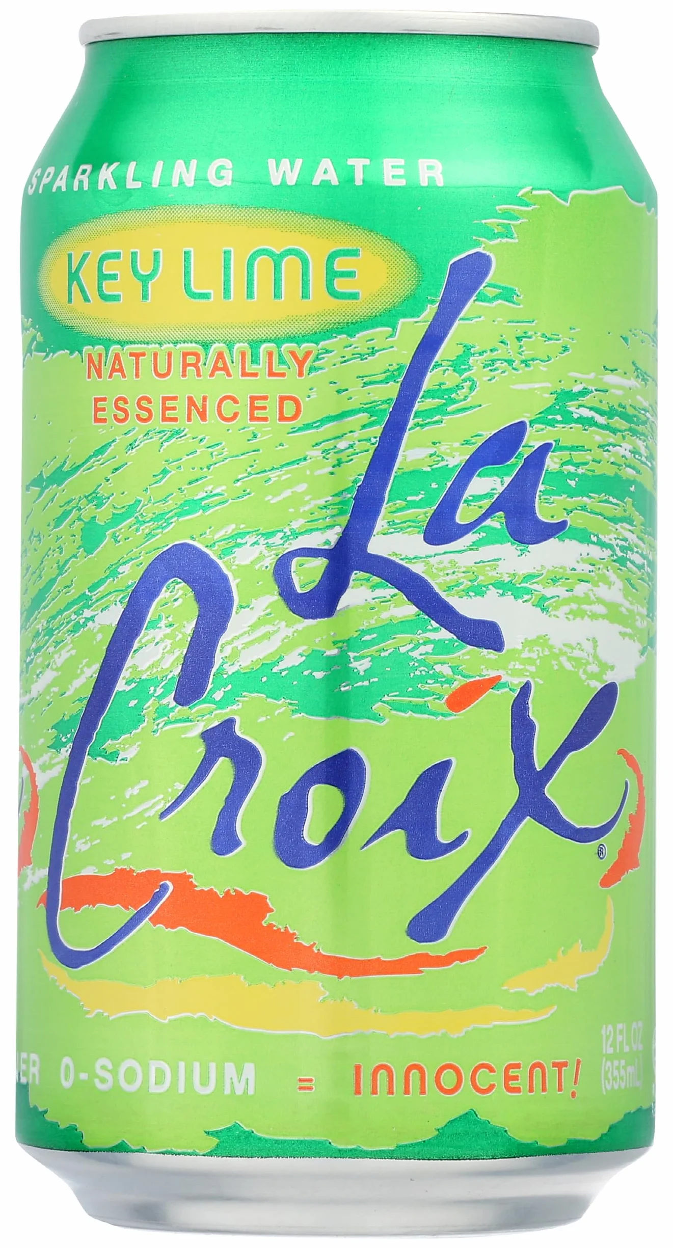 Naturalnie Essenced Key Lime Sparkling Water 355 ml (opakowanie 12 sztuk)
