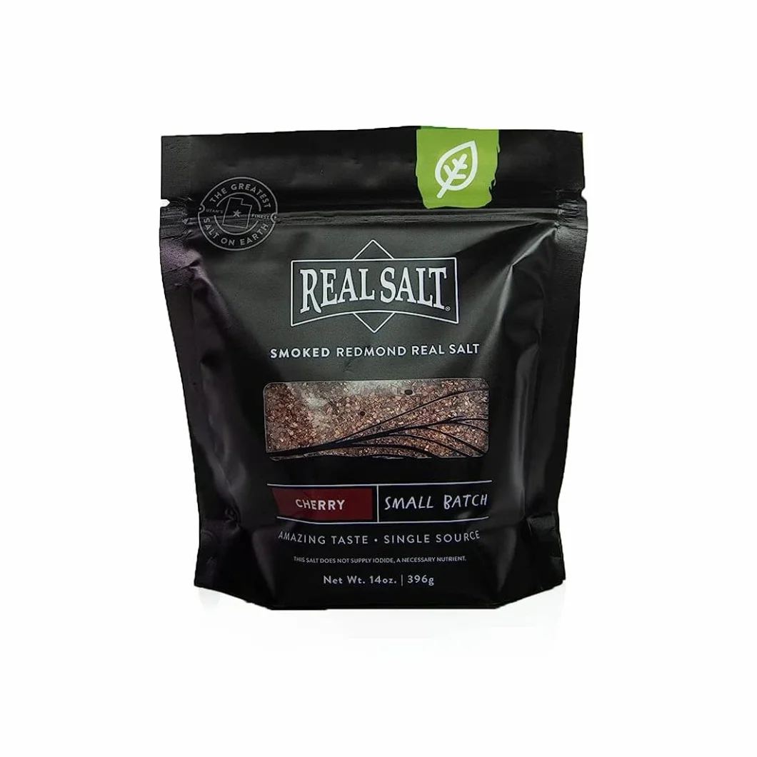 REDMOND Real Salt Cherry Smoked Salt, 14 oz pouch